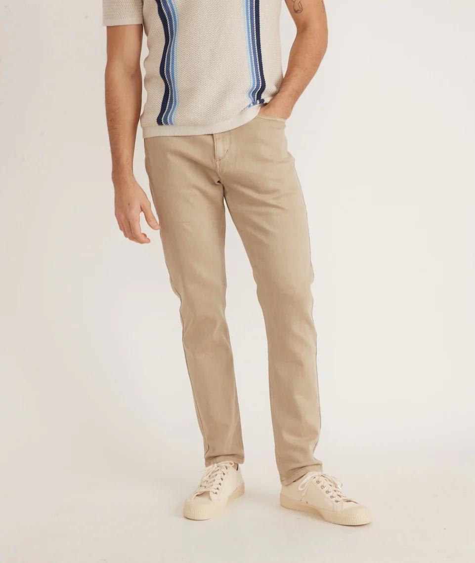 5 Pocket Athletic Fit Twill Pant - Image 2