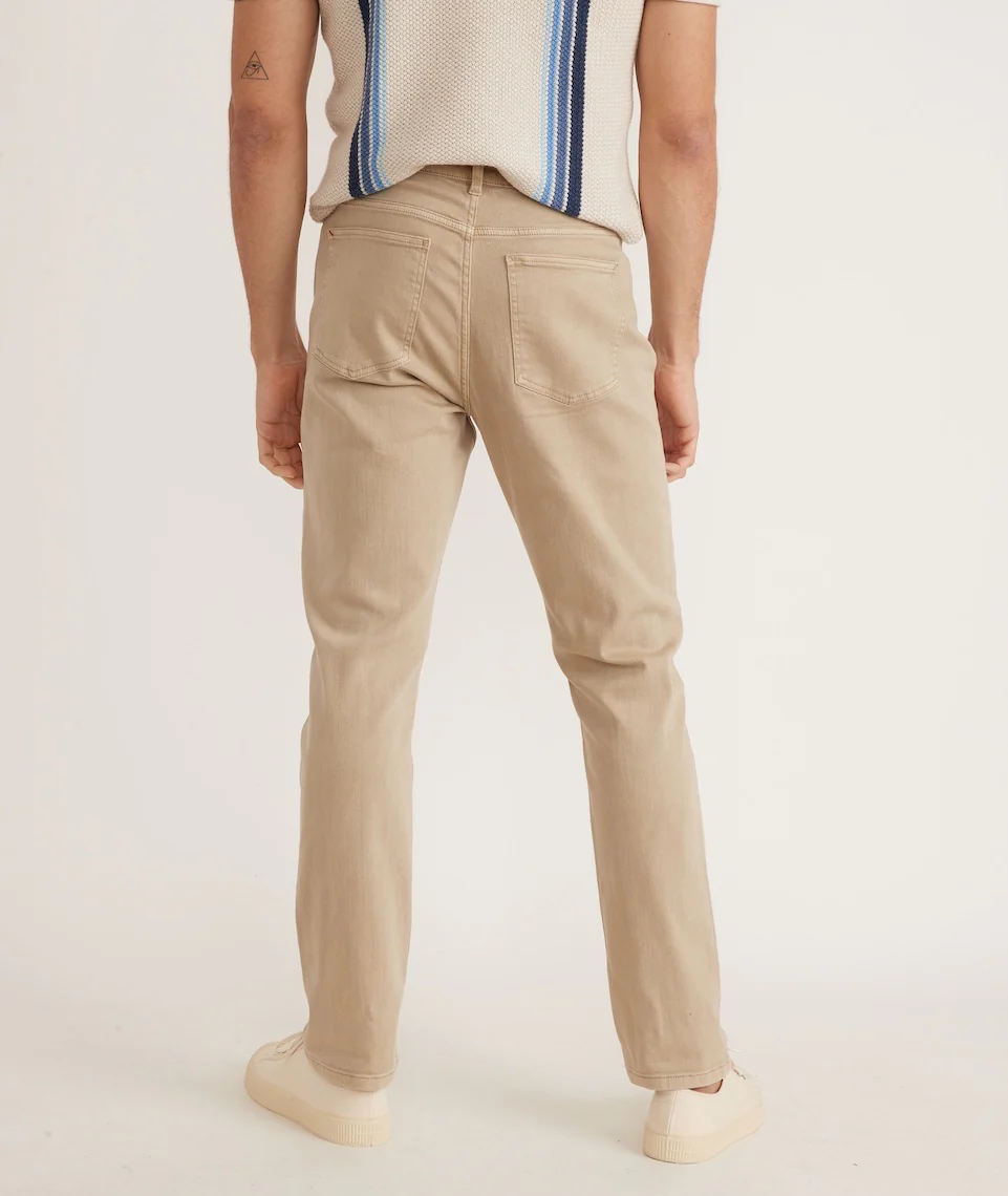 5 Pocket Athletic Fit Twill Pant - Image 4
