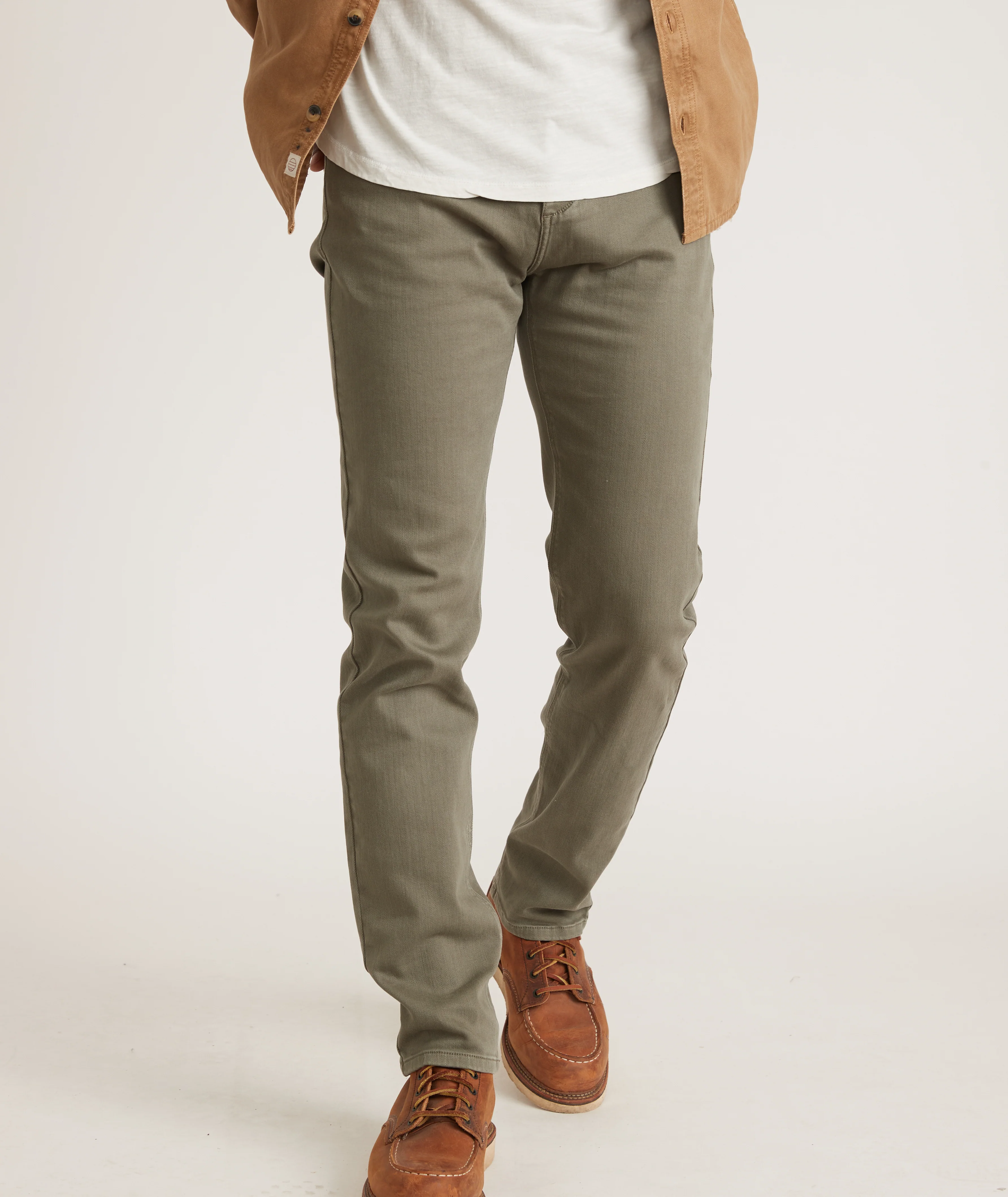 5 Pocket Slim Straight Twill Pant - Image 3