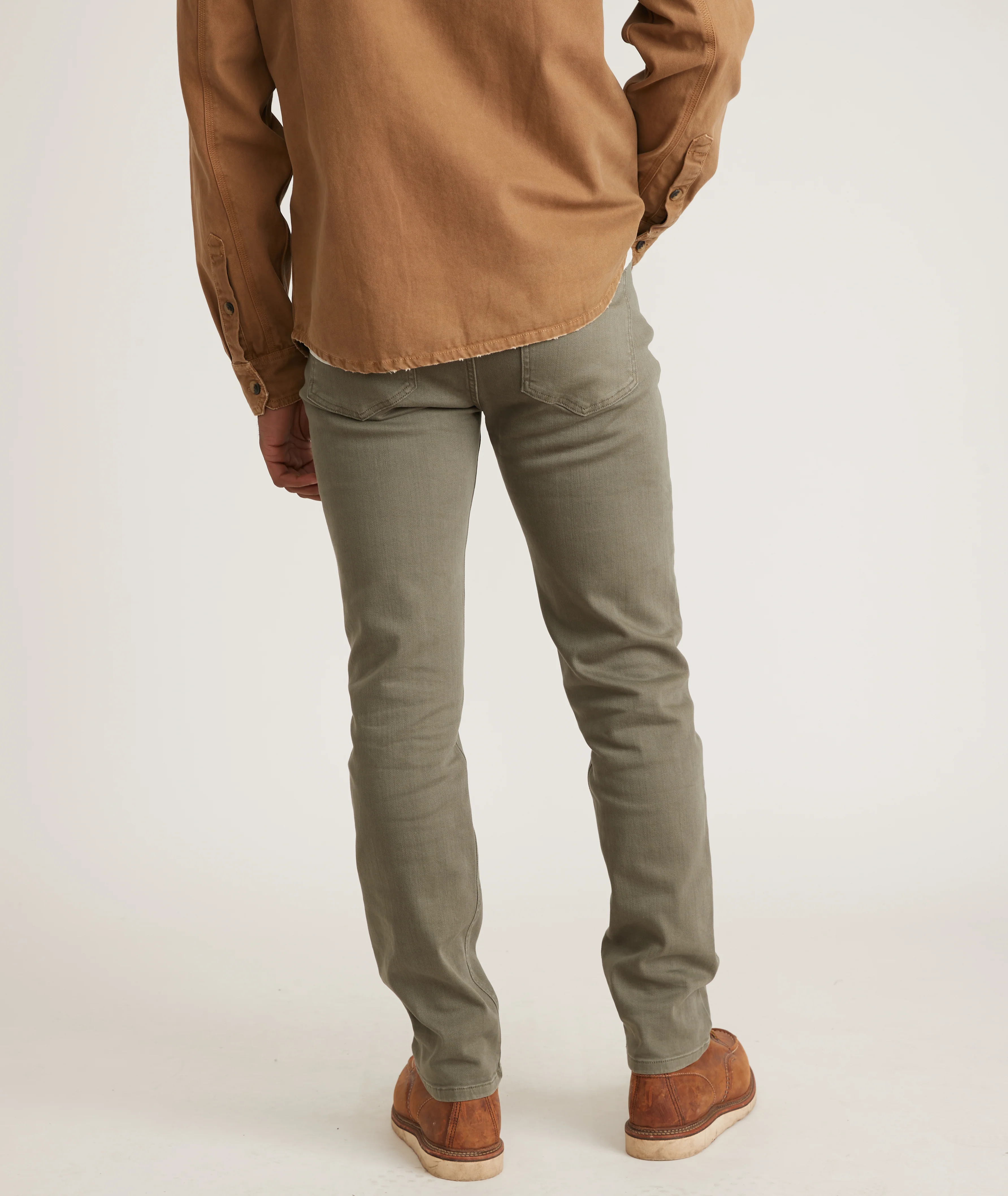 5 Pocket Slim Straight Twill Pant - Image 5