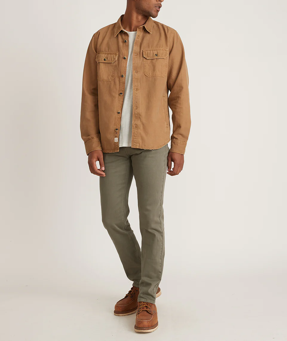 5 Pocket Slim Straight Twill Pant - Image 6