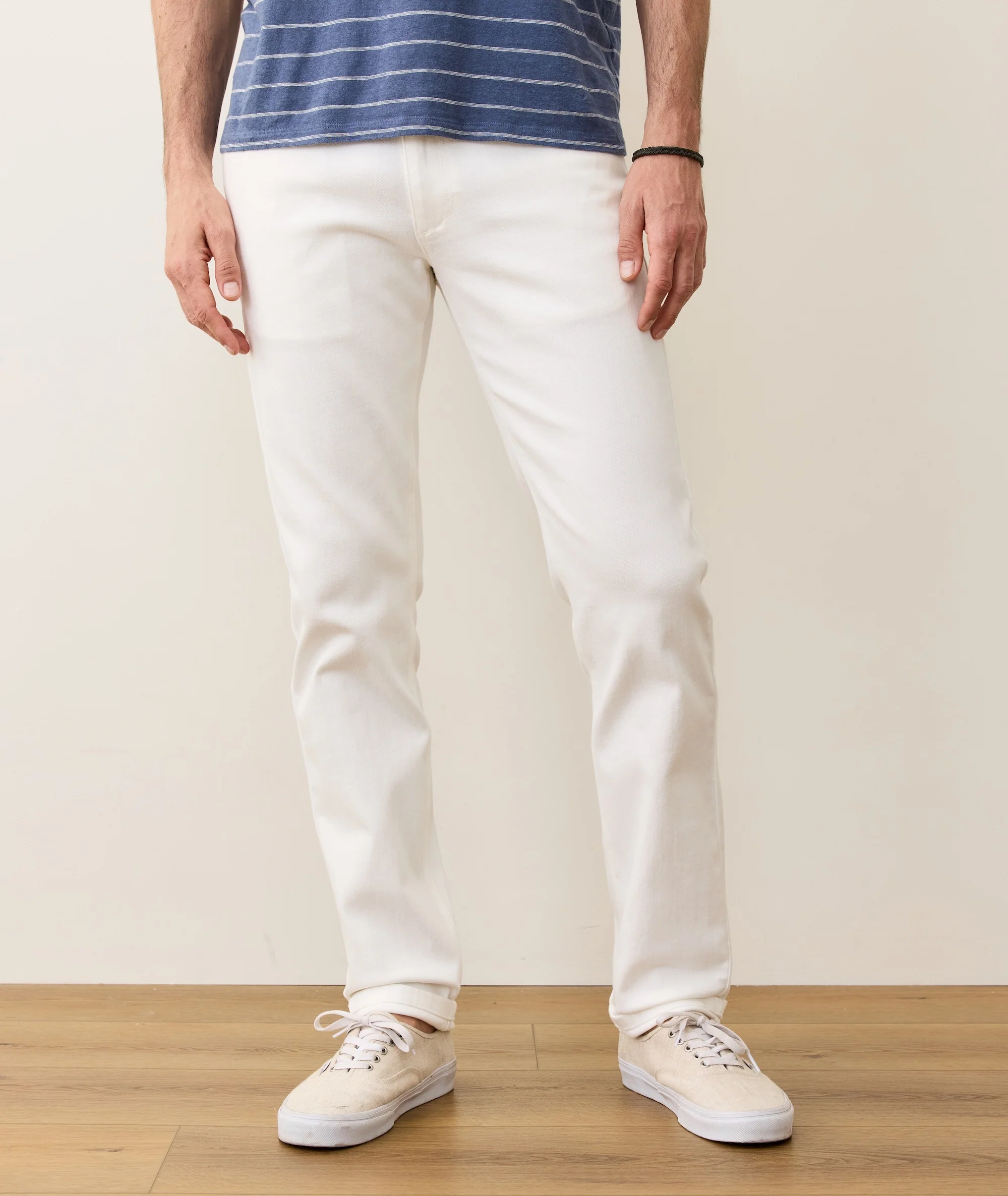 5 Pocket Slim Straight Twill Pant - Image 3