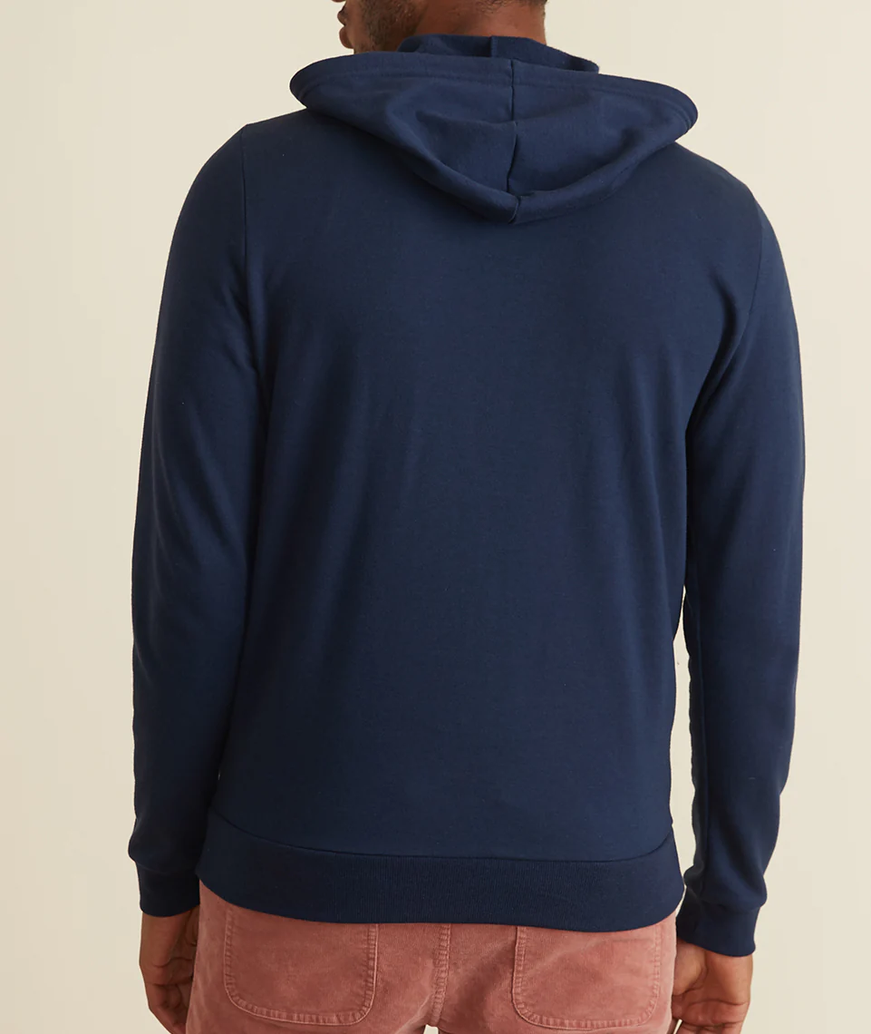 Men's Afternoon Hoodie in True Navy - Image 4
