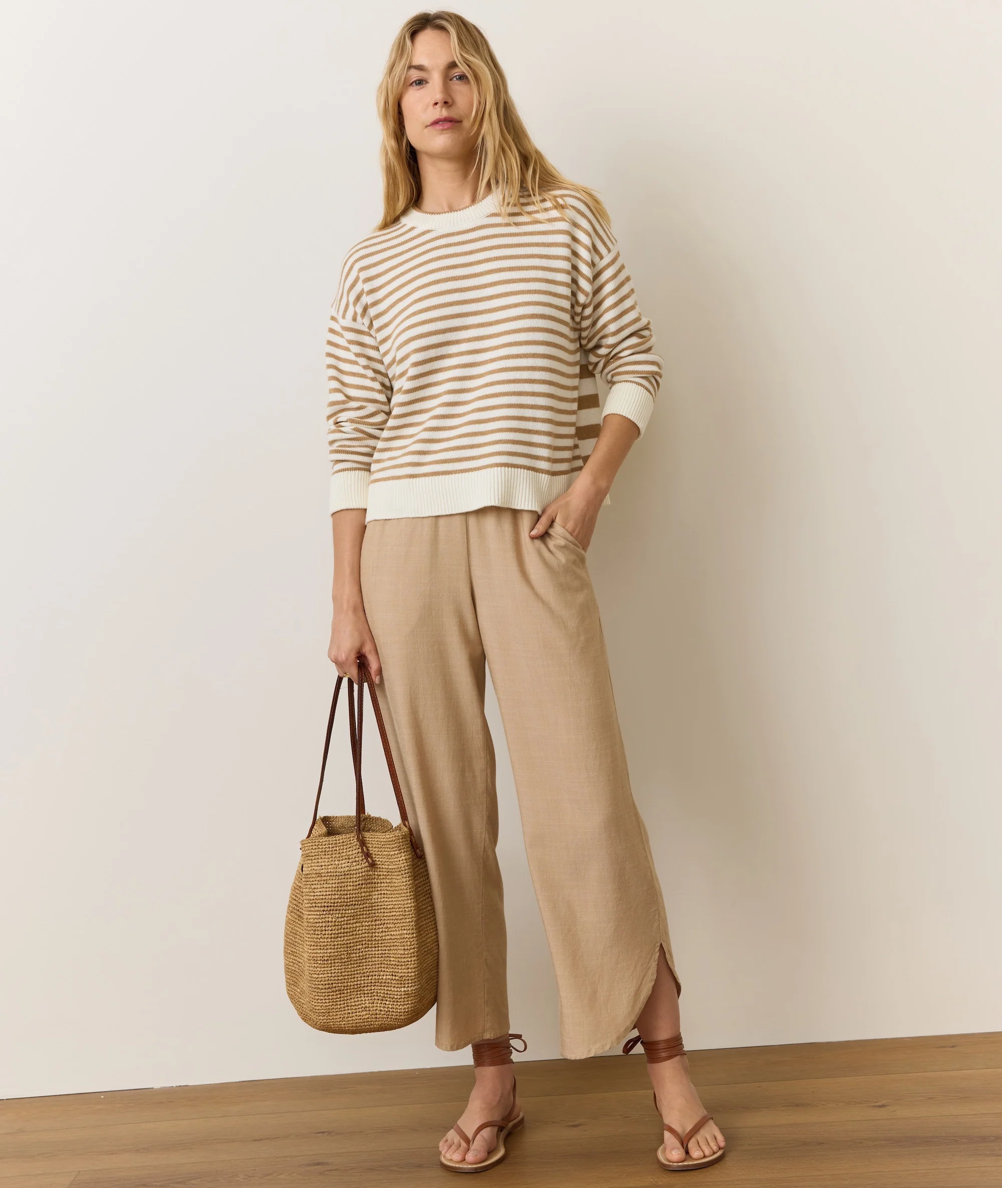 Allison Wide Leg Pant - Image 6