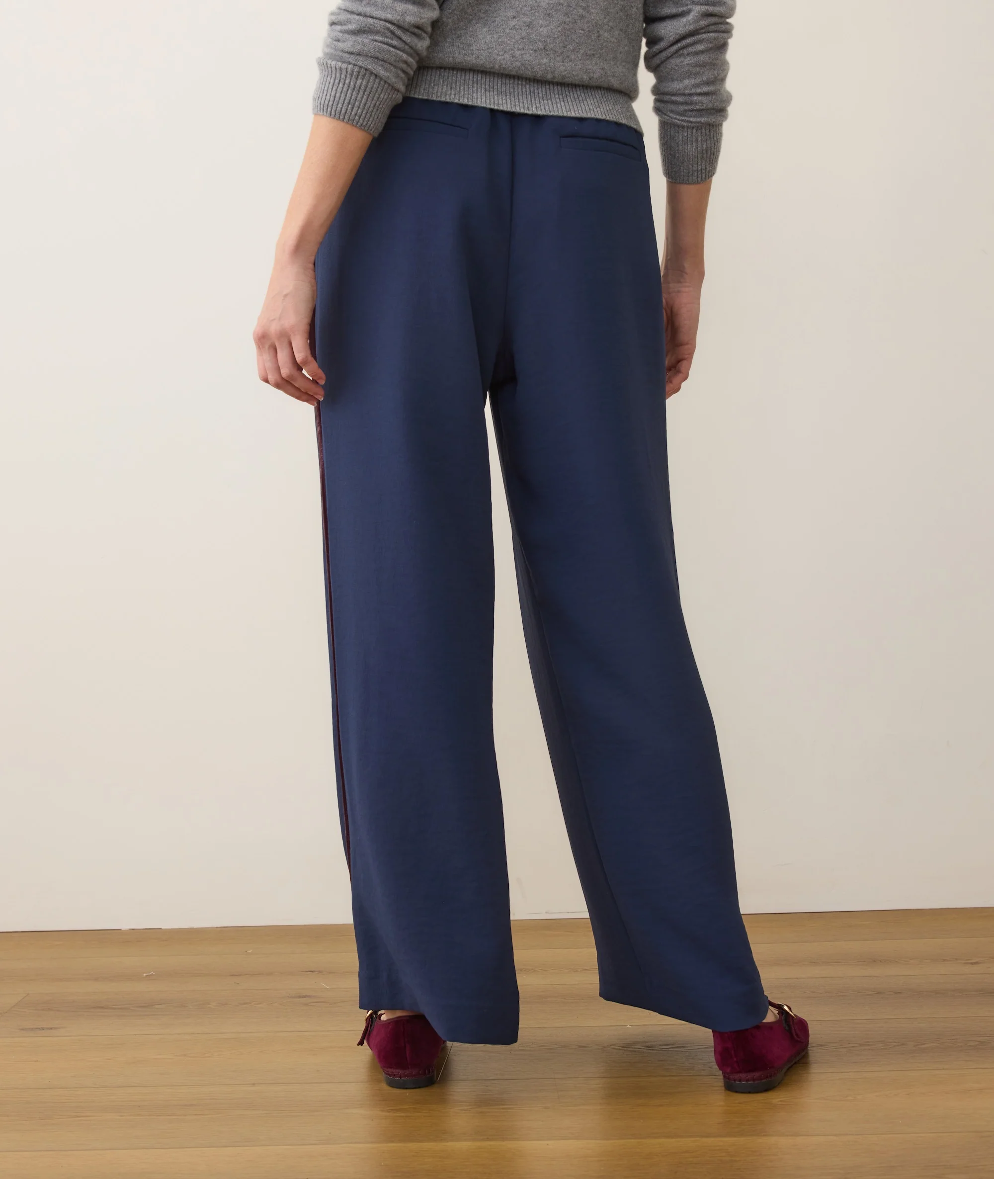 Allison Pleated Wide Leg Trouser - Image 7