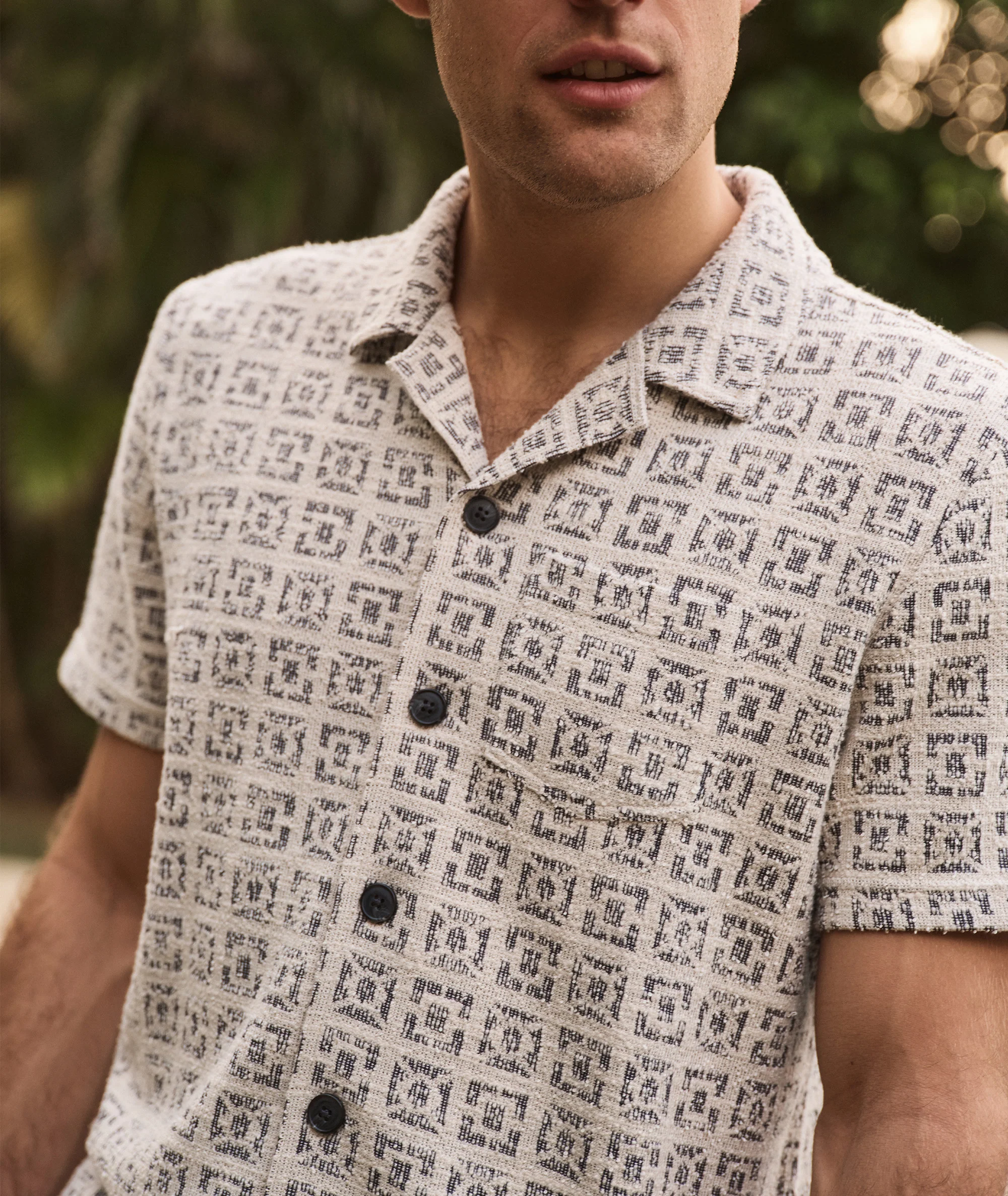 Cam Jacquard Resort Shirt - Image 3