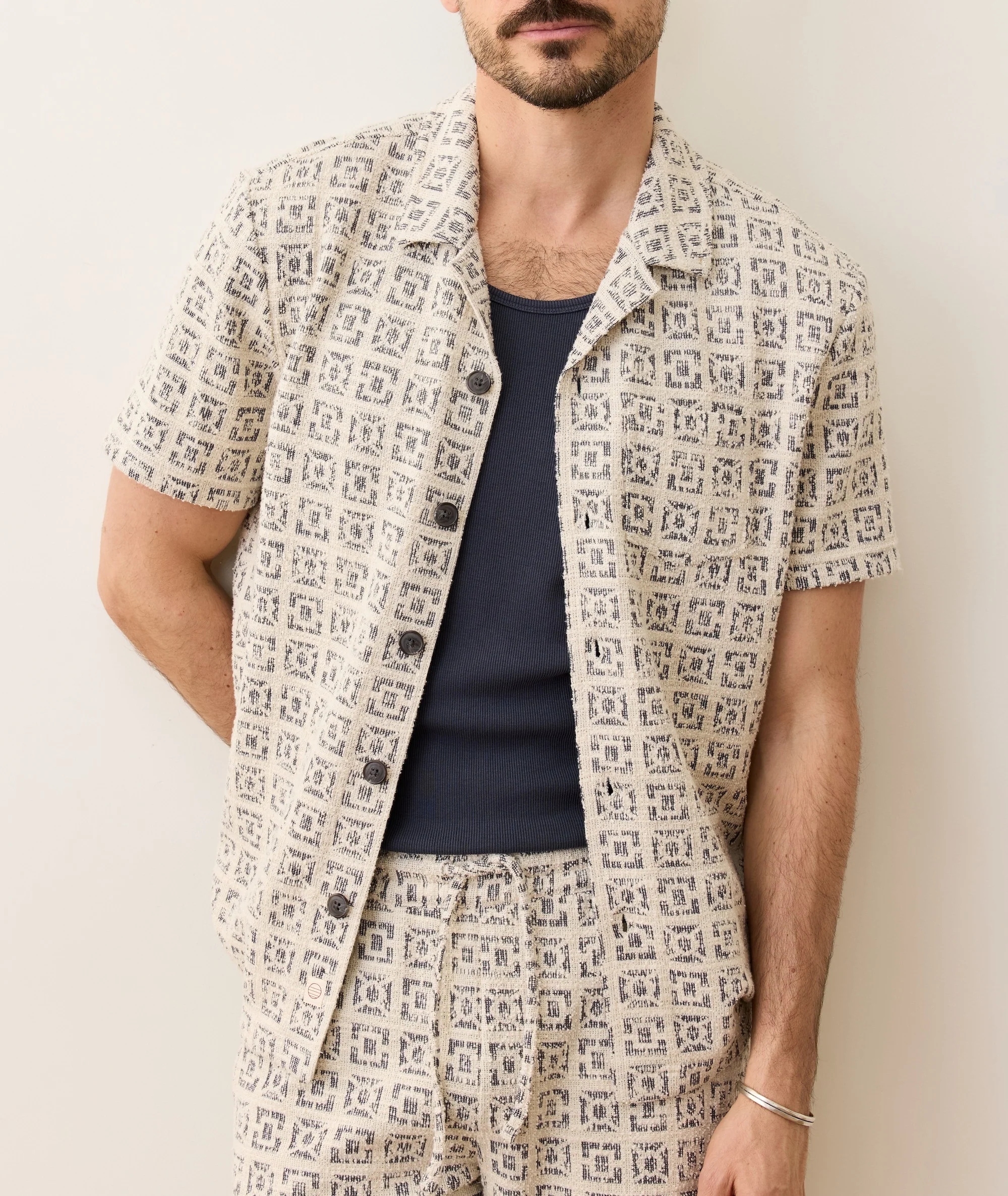 Cam Jacquard Resort Shirt - Image 4