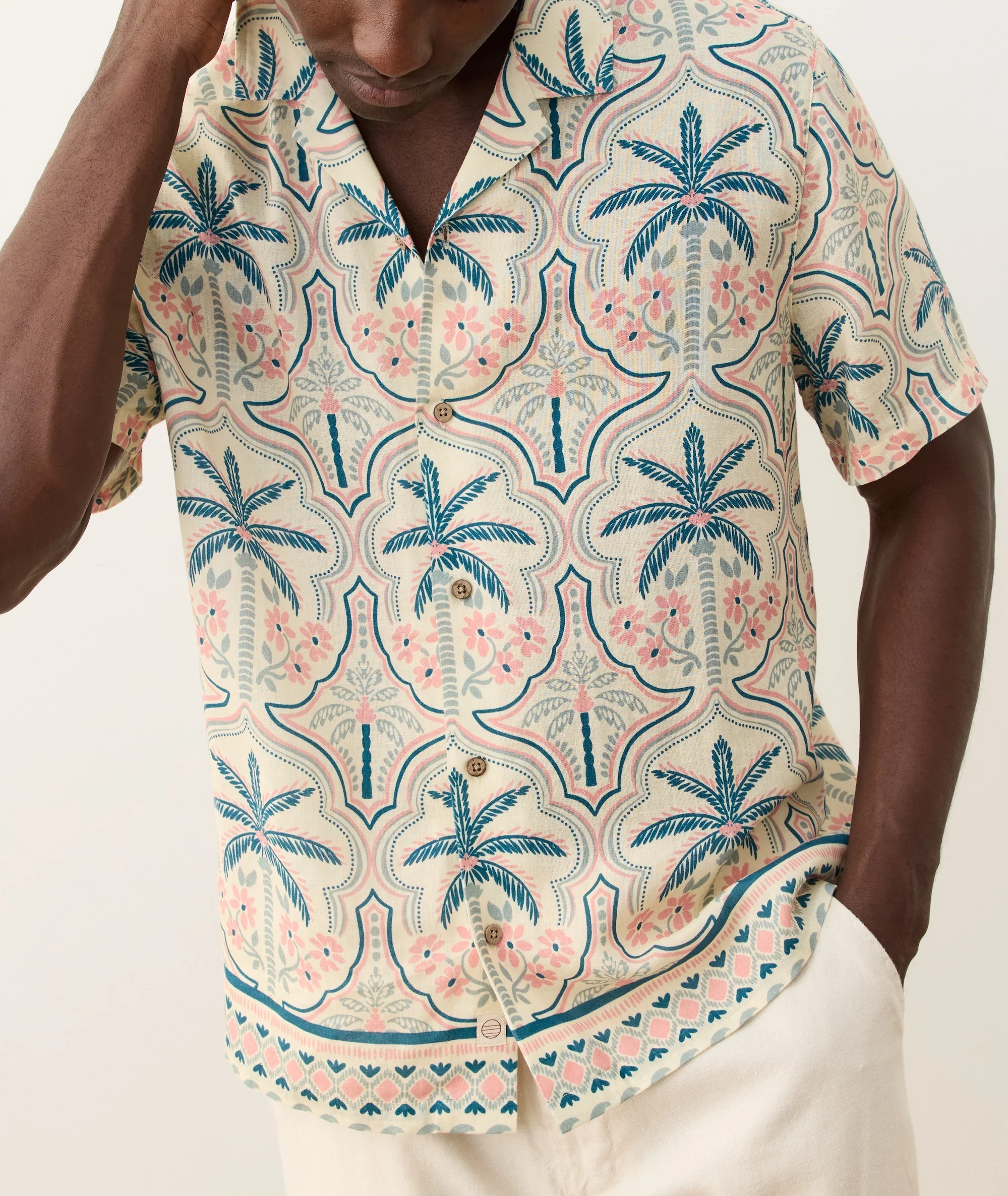 Tencel Linen Resort Shirt - Image 5