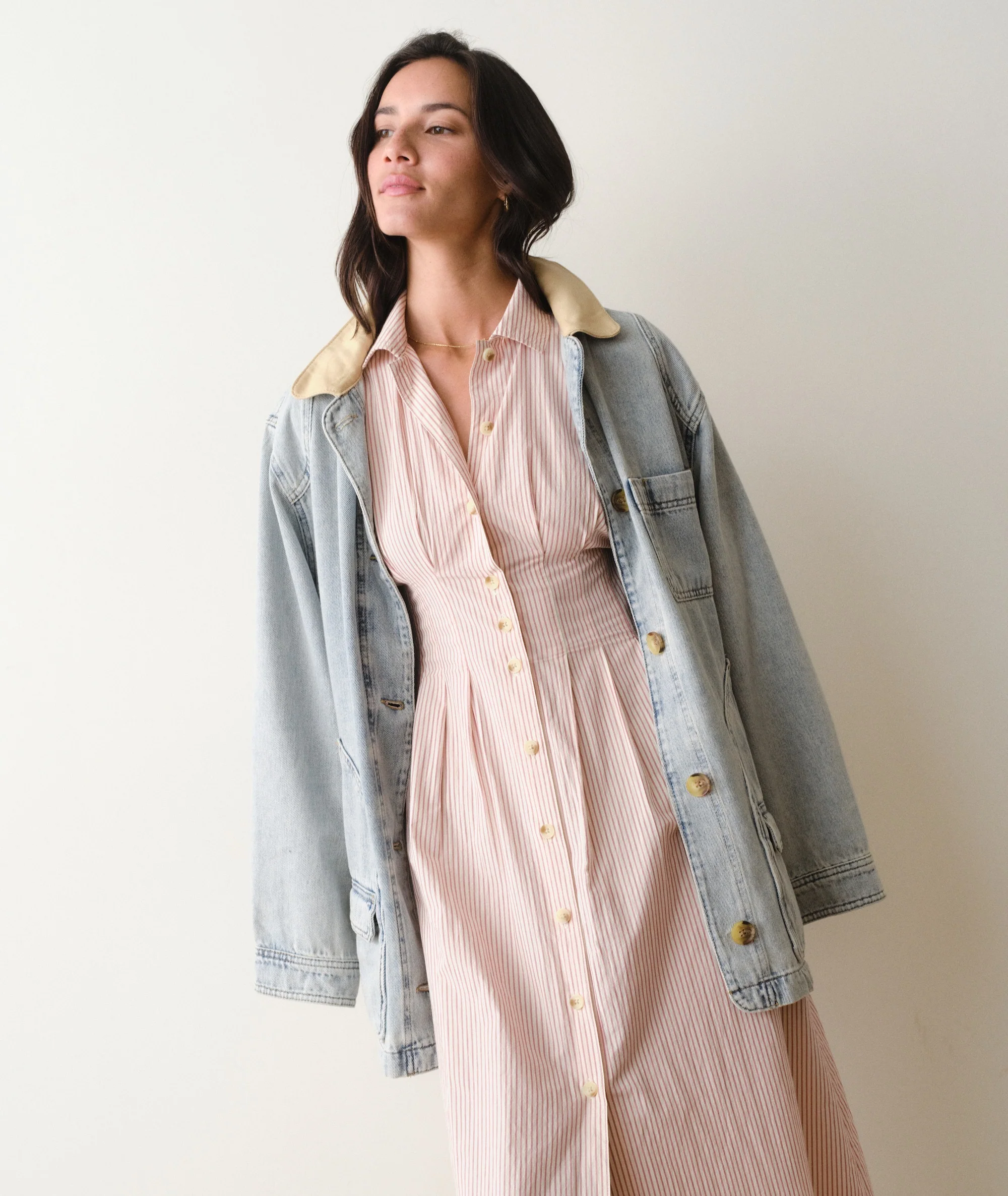 Arden Midi Shirt Dress - Image 4
