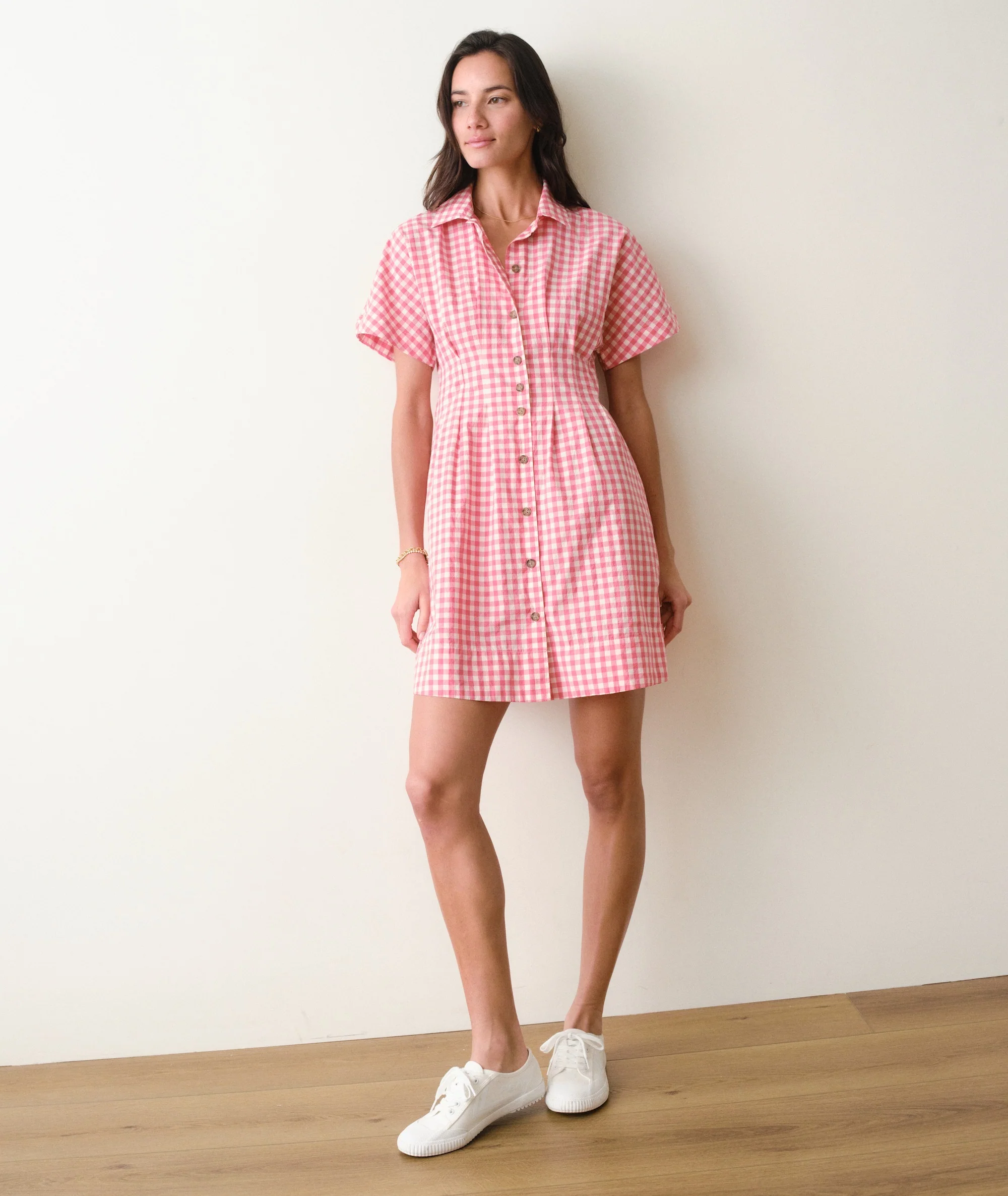 Arden Mini Shirt Dress - Image 5