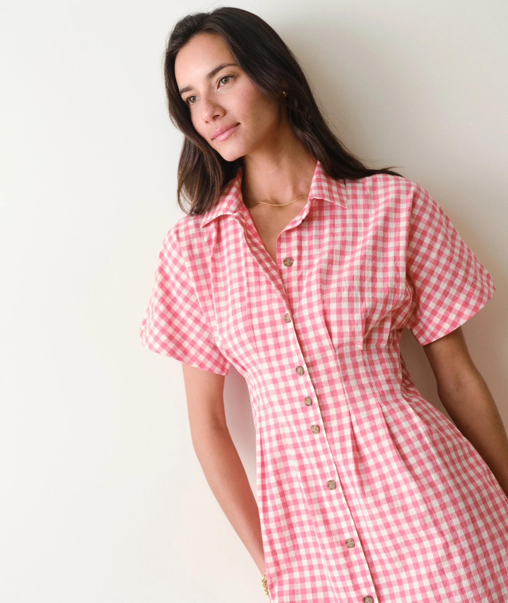 Arden Mini Shirt Dress - Image 9