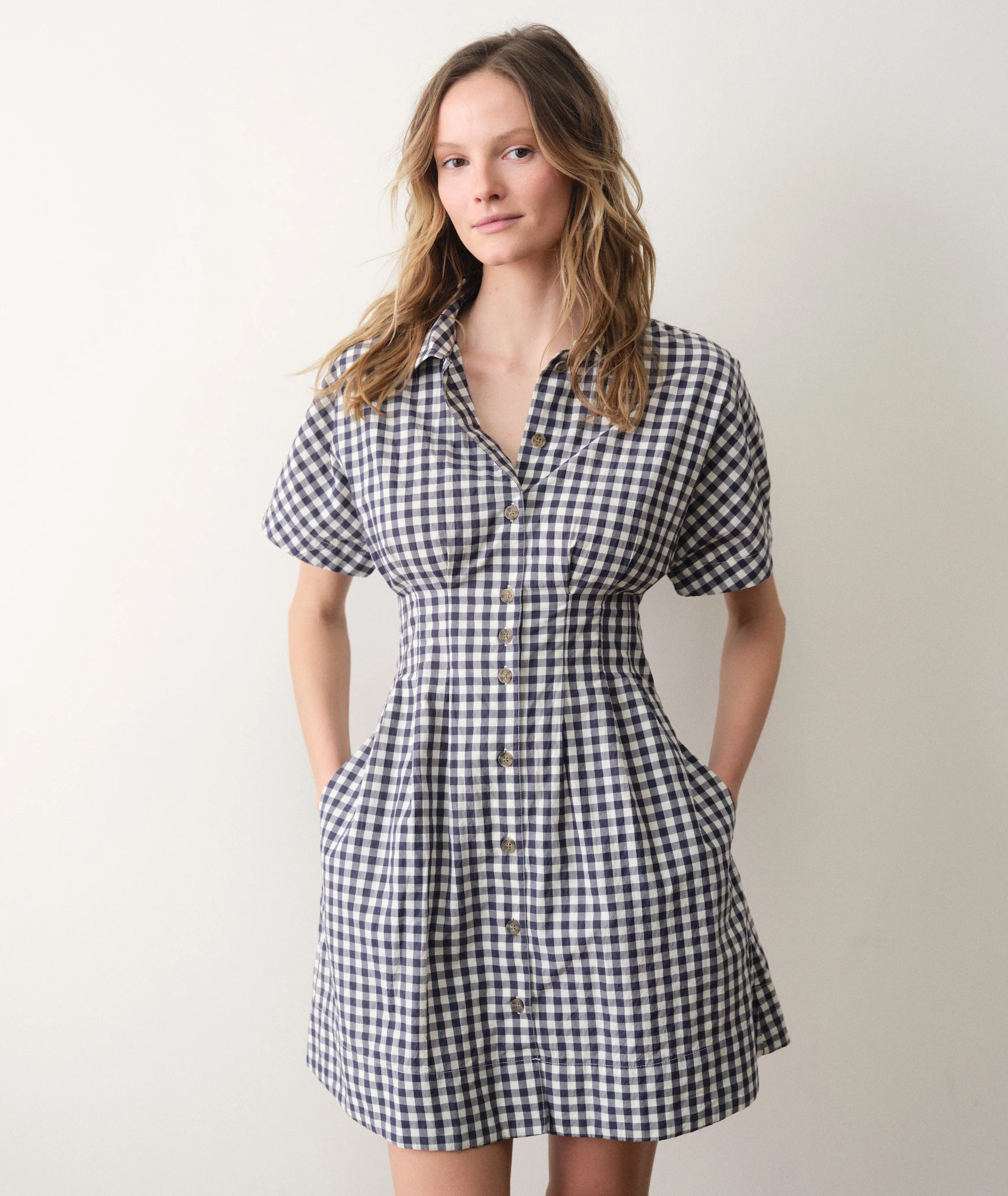 Arden Mini Shirt Dress - Image 5