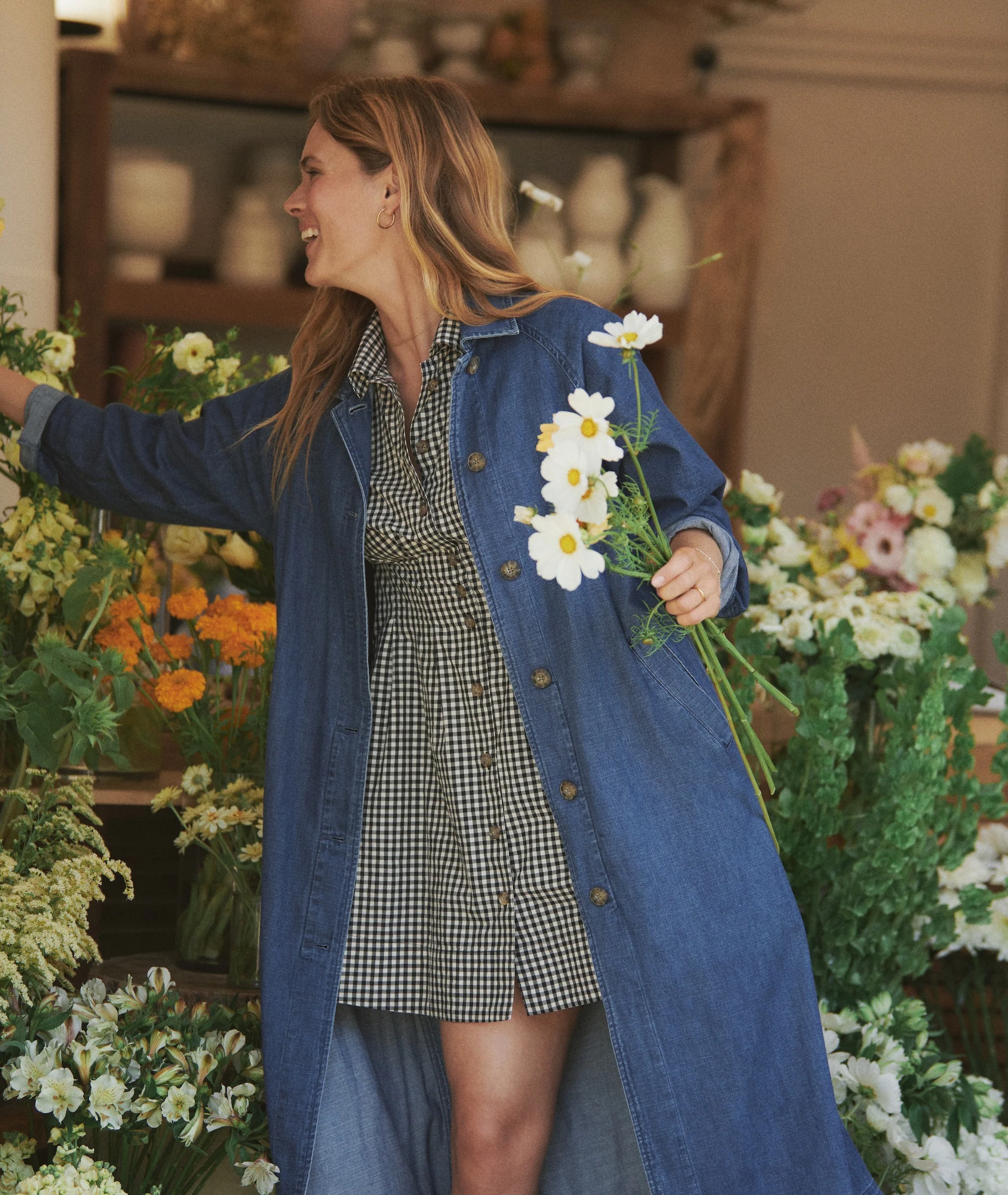 Arden Mini Shirt Dress - Image 2