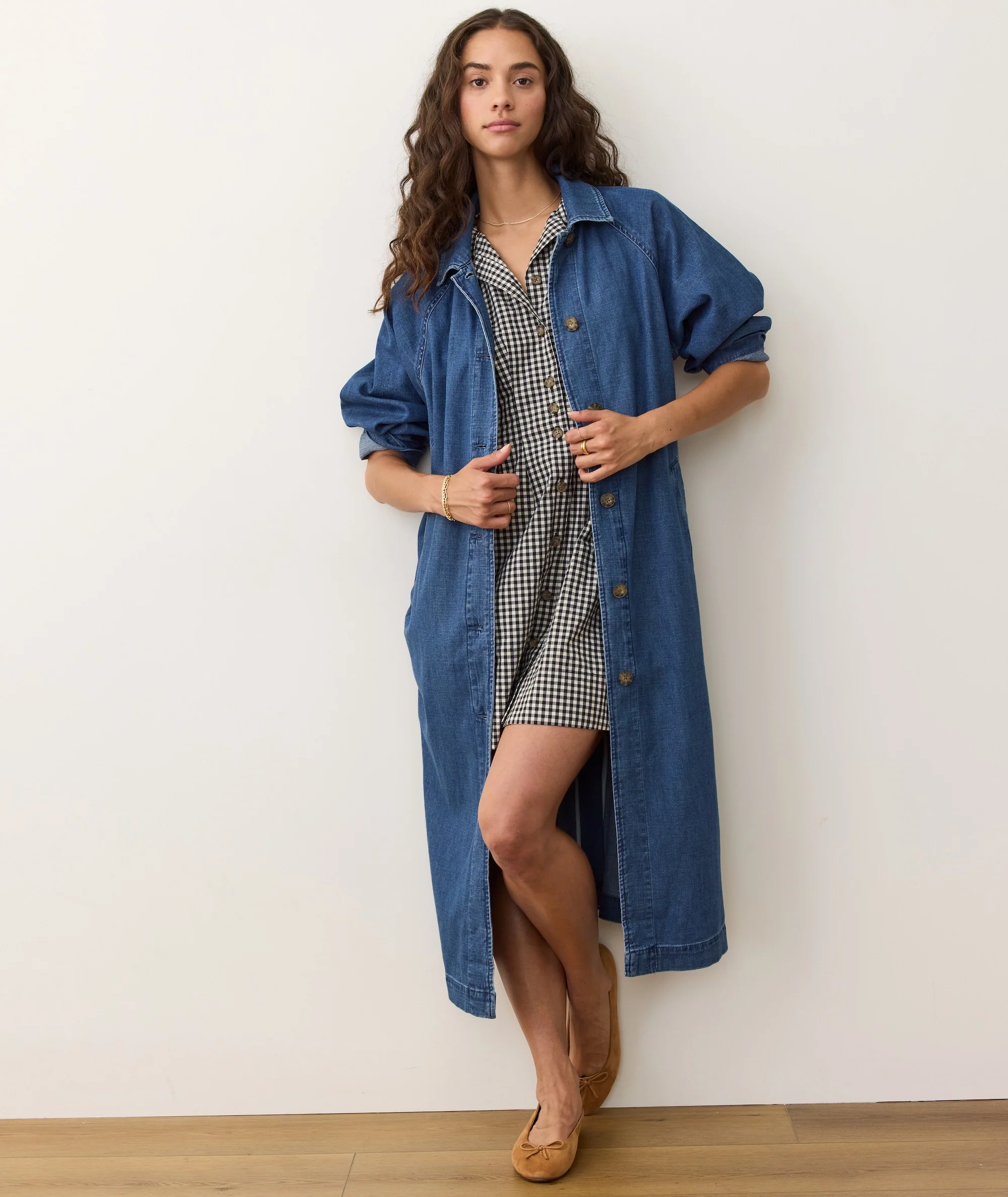 Arden Mini Shirt Dress - Image 9