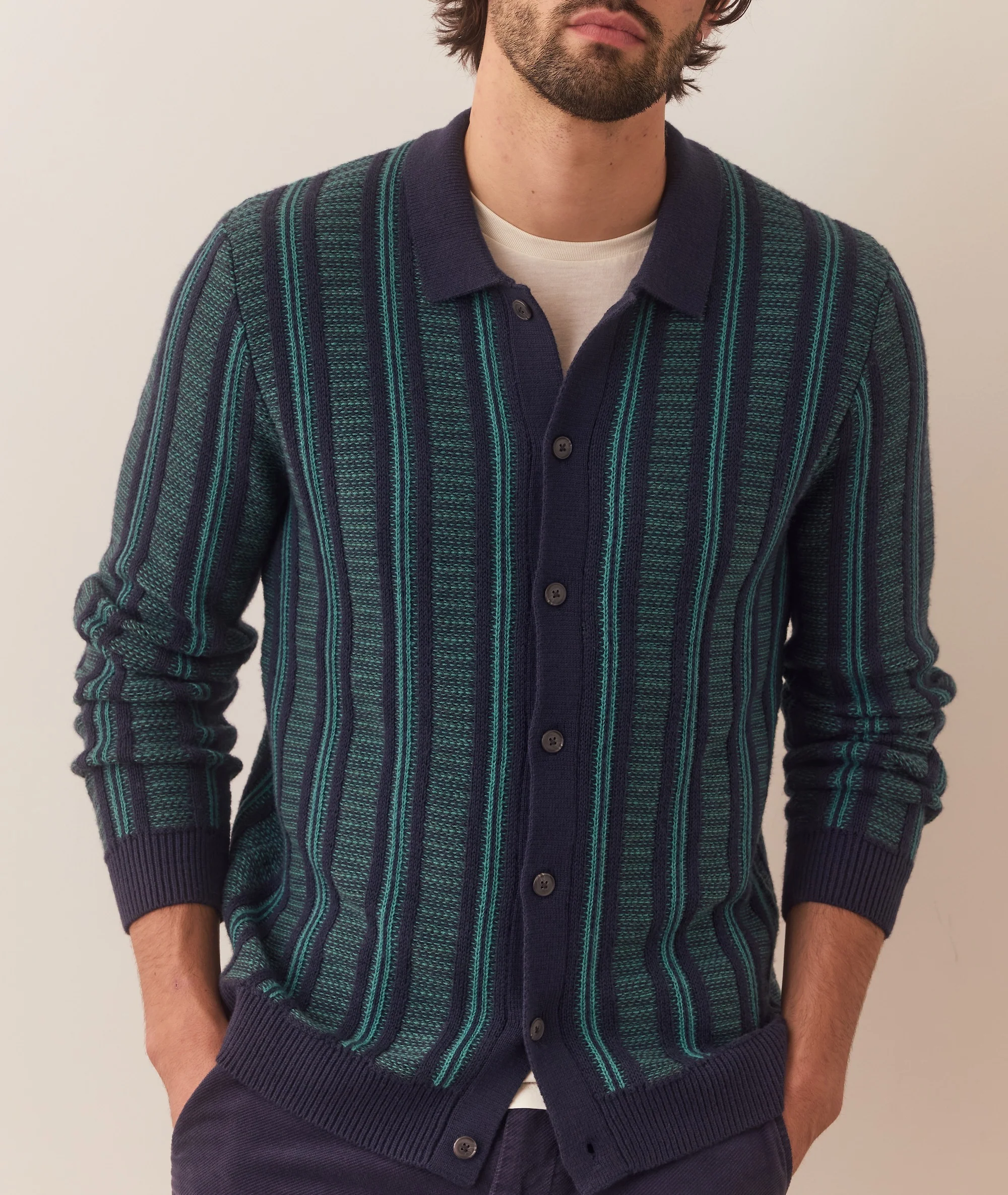 Arthur Sweater Button Down - Image 2