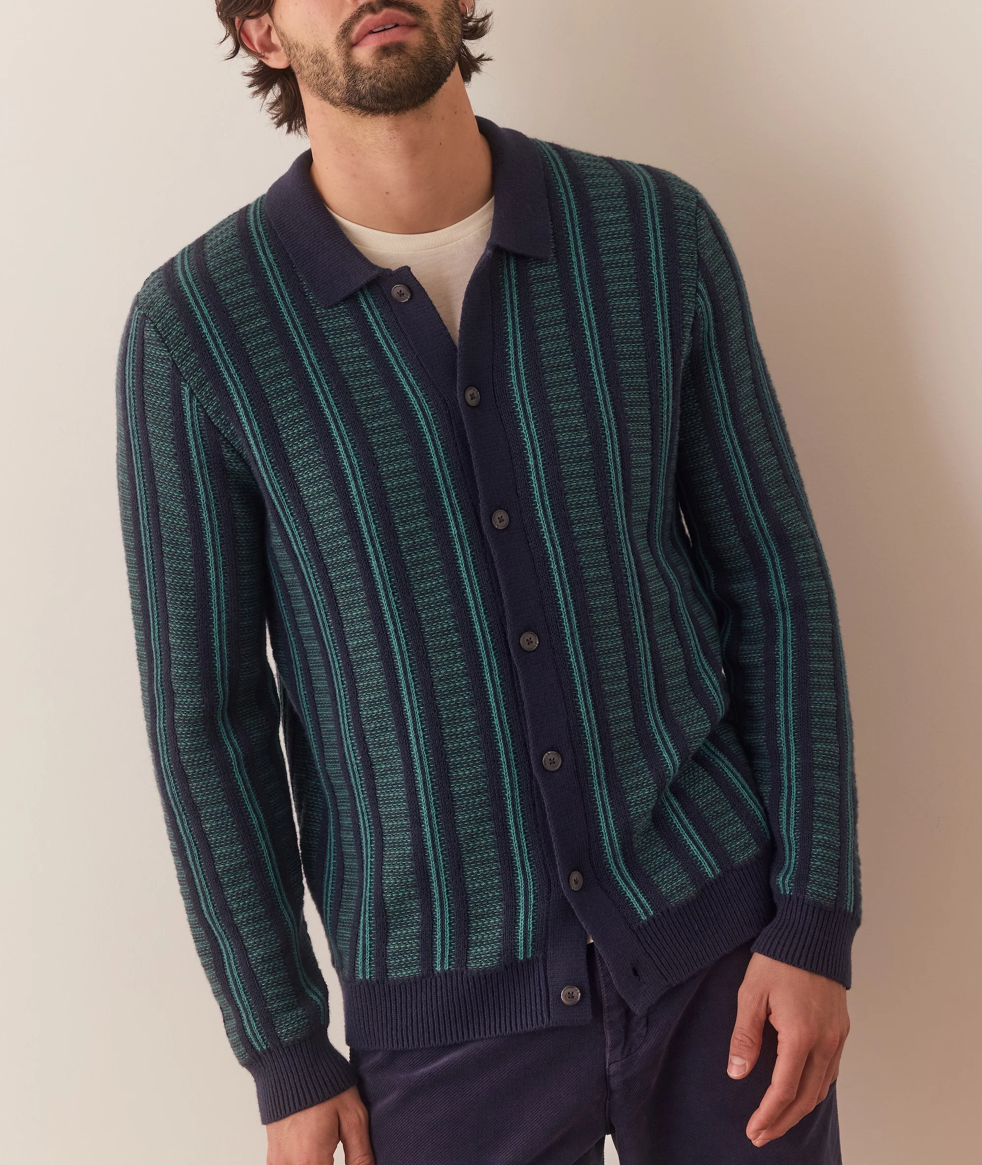 Arthur Sweater Button Down - Image 3