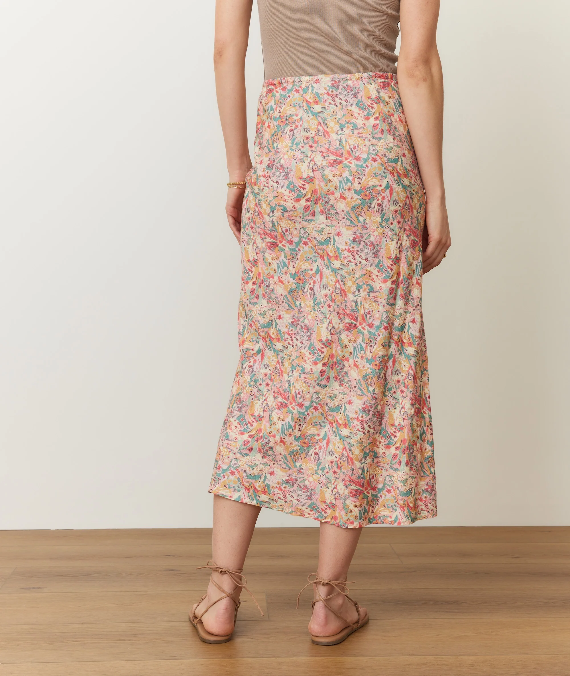 Avery Hemp Midi Skirt - Image 3