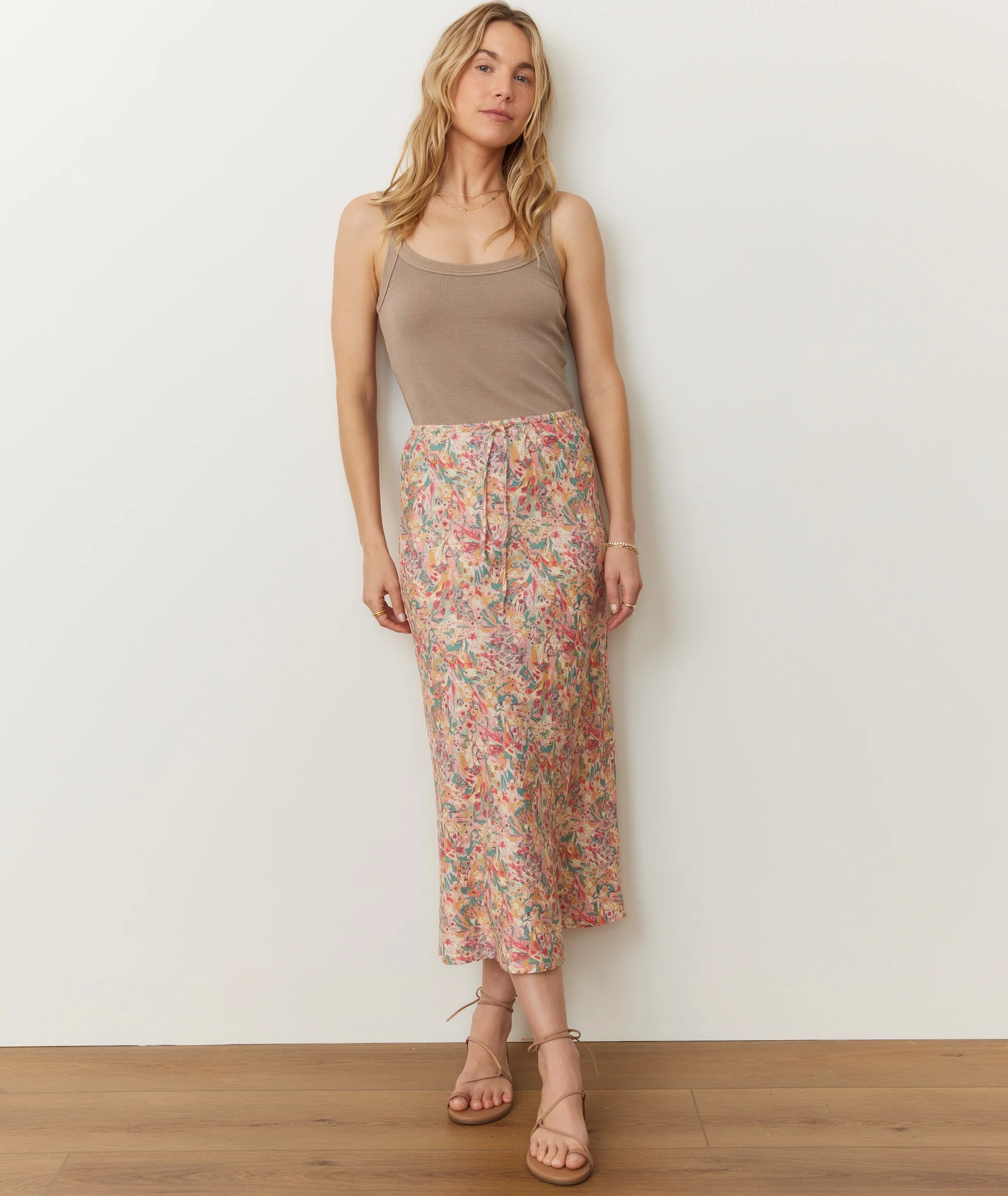 Avery Hemp Midi Skirt - Image 4