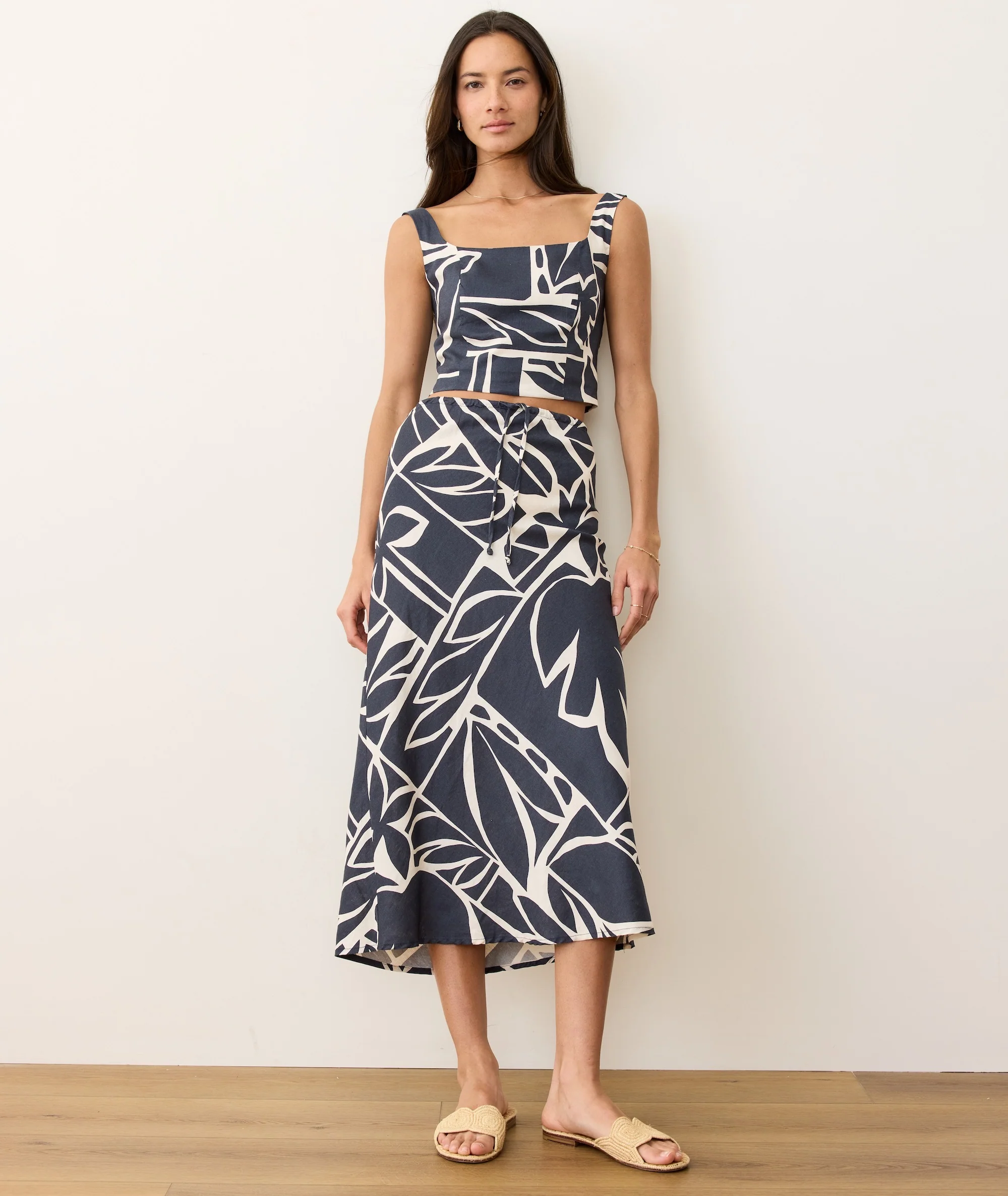 Avery Hemp Midi Skirt - Image 6