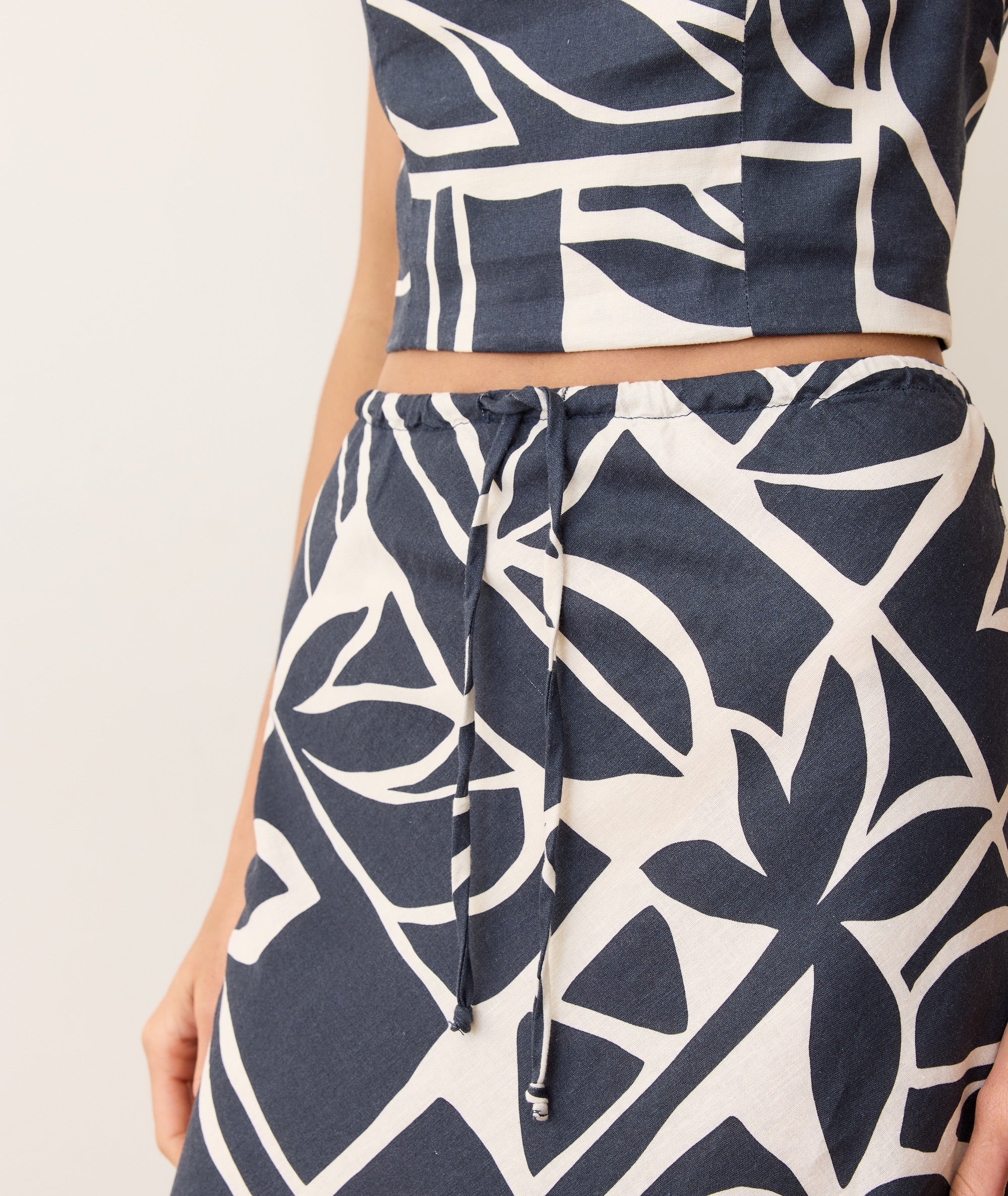 Avery Hemp Midi Skirt - Image 7