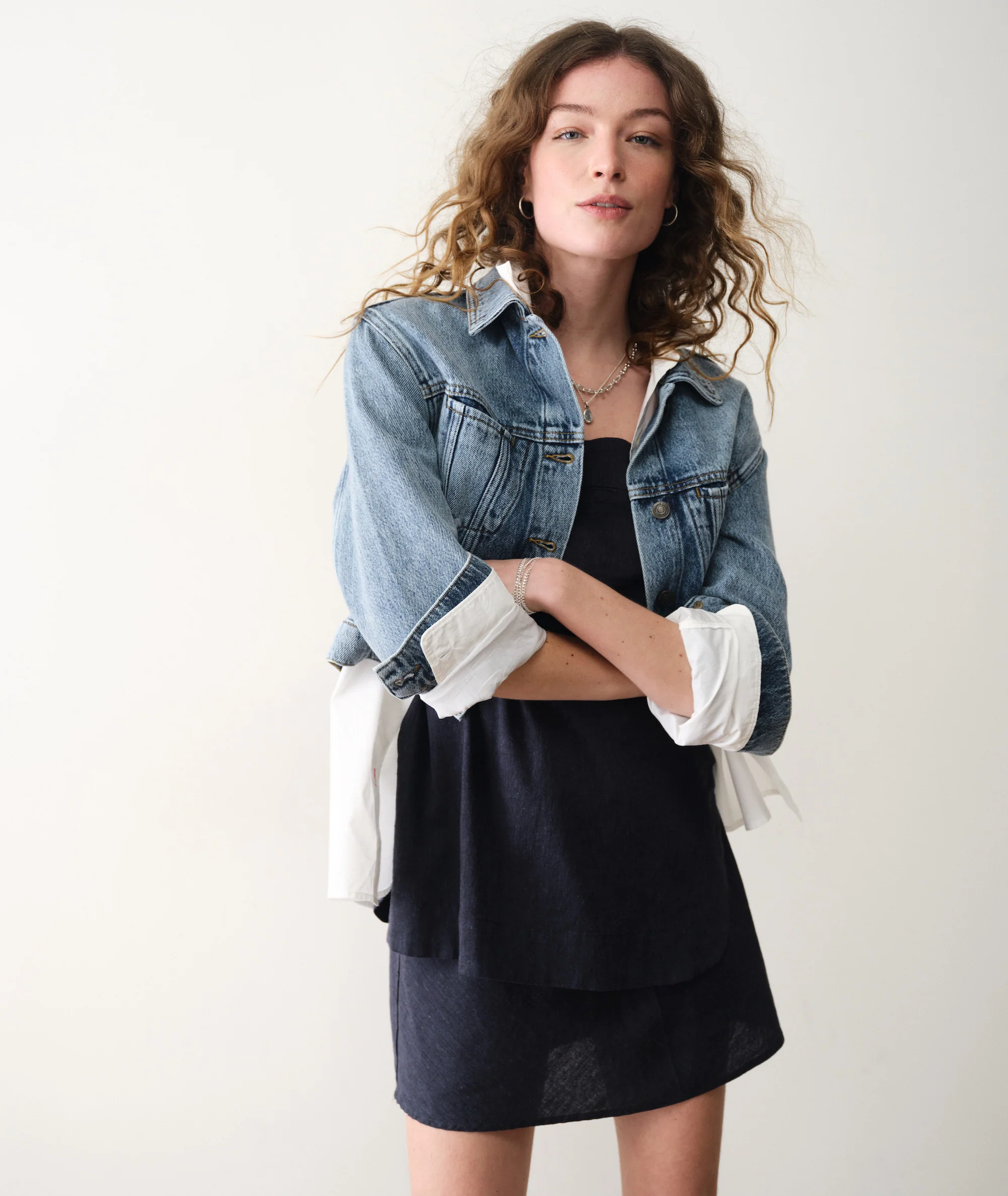 Avery Hemp Mini Skirt - Image 3