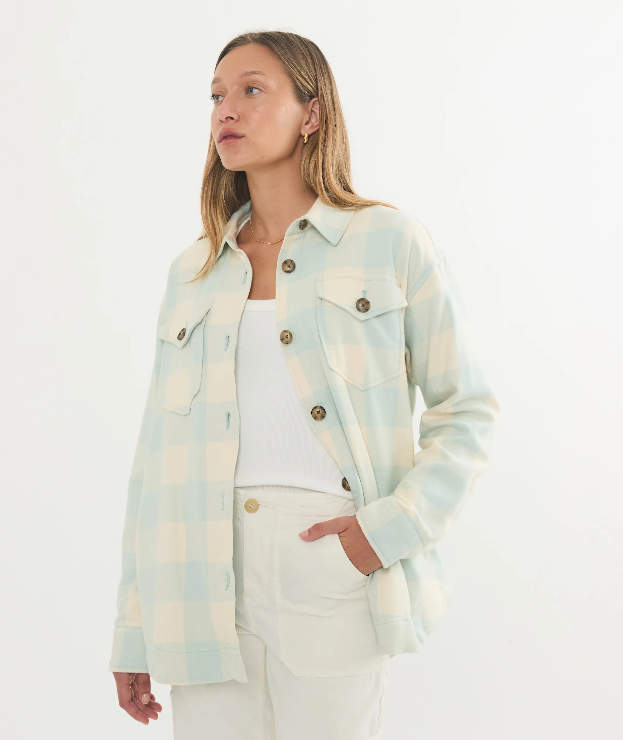 Bailey Flannel Shirt Jacket - Image 4