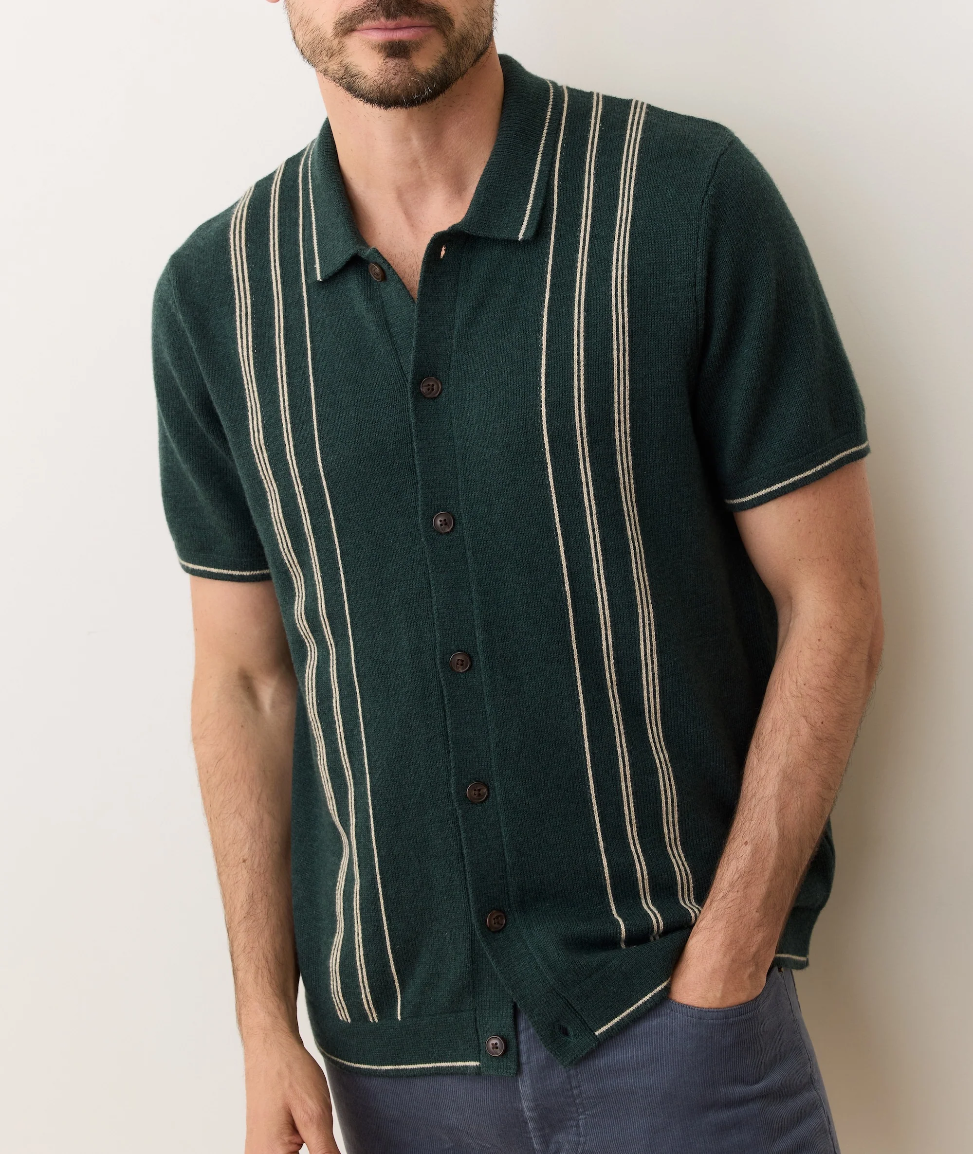 Barry Sweater Button Down - Image 2