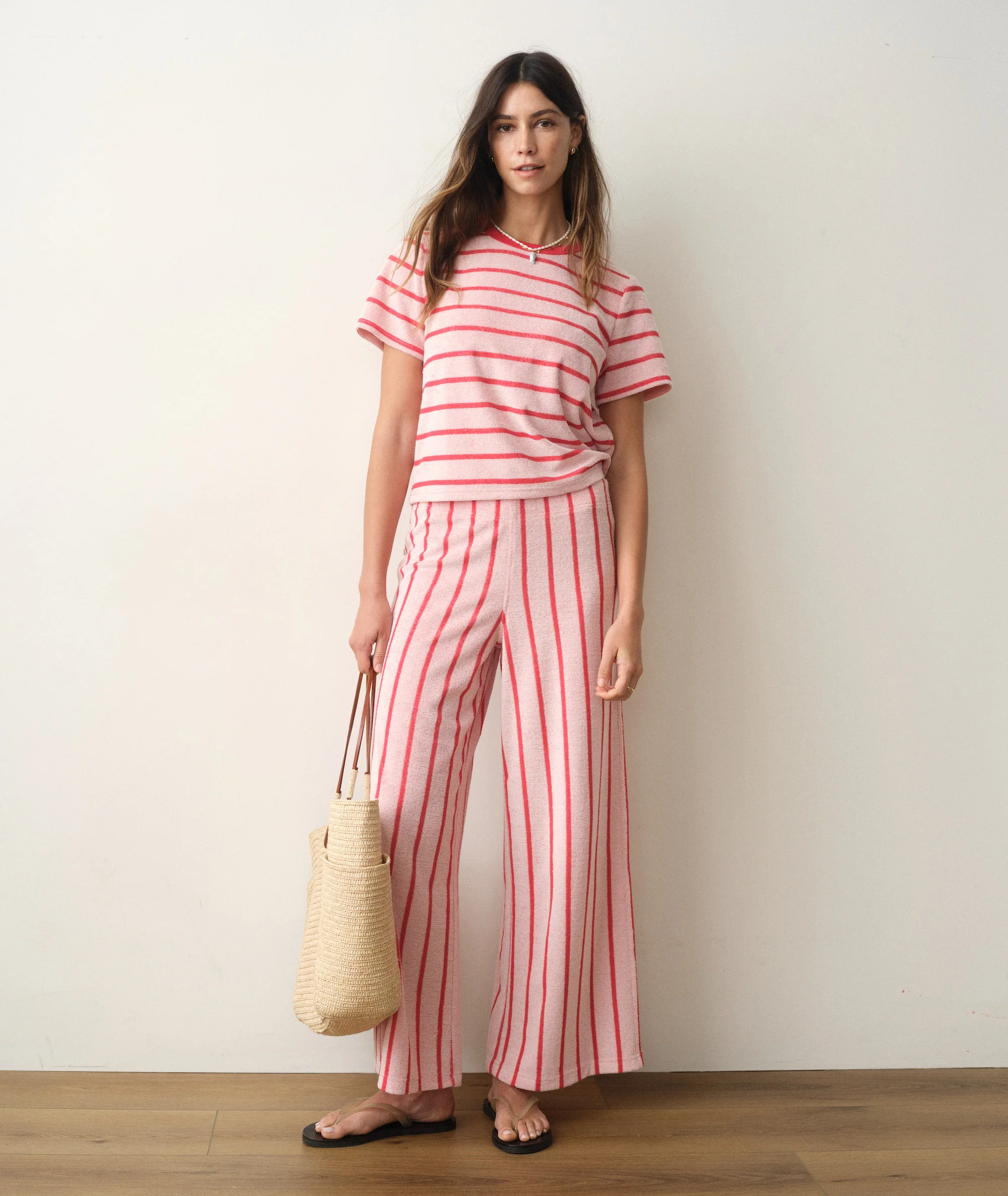 Beach Terry Wide Leg Pant - Image 4