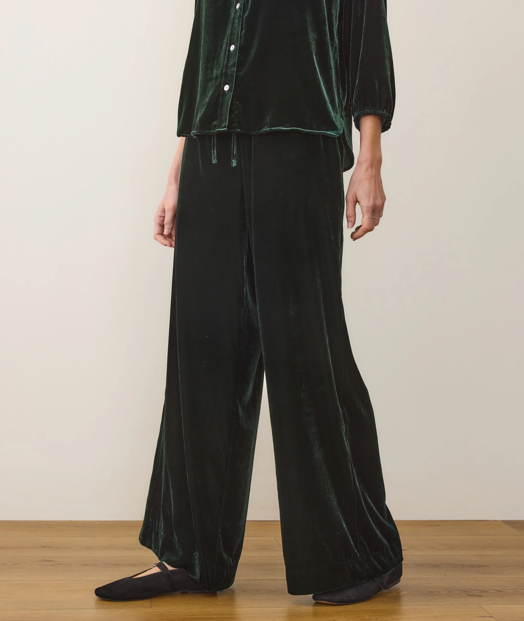 Bella Velvet Drawstring Pant - Image 3