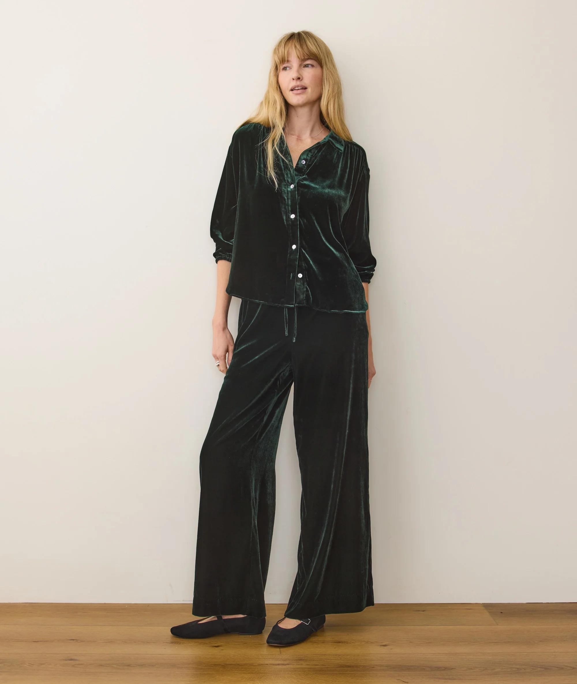Bella Velvet Drawstring Pant - Image 7