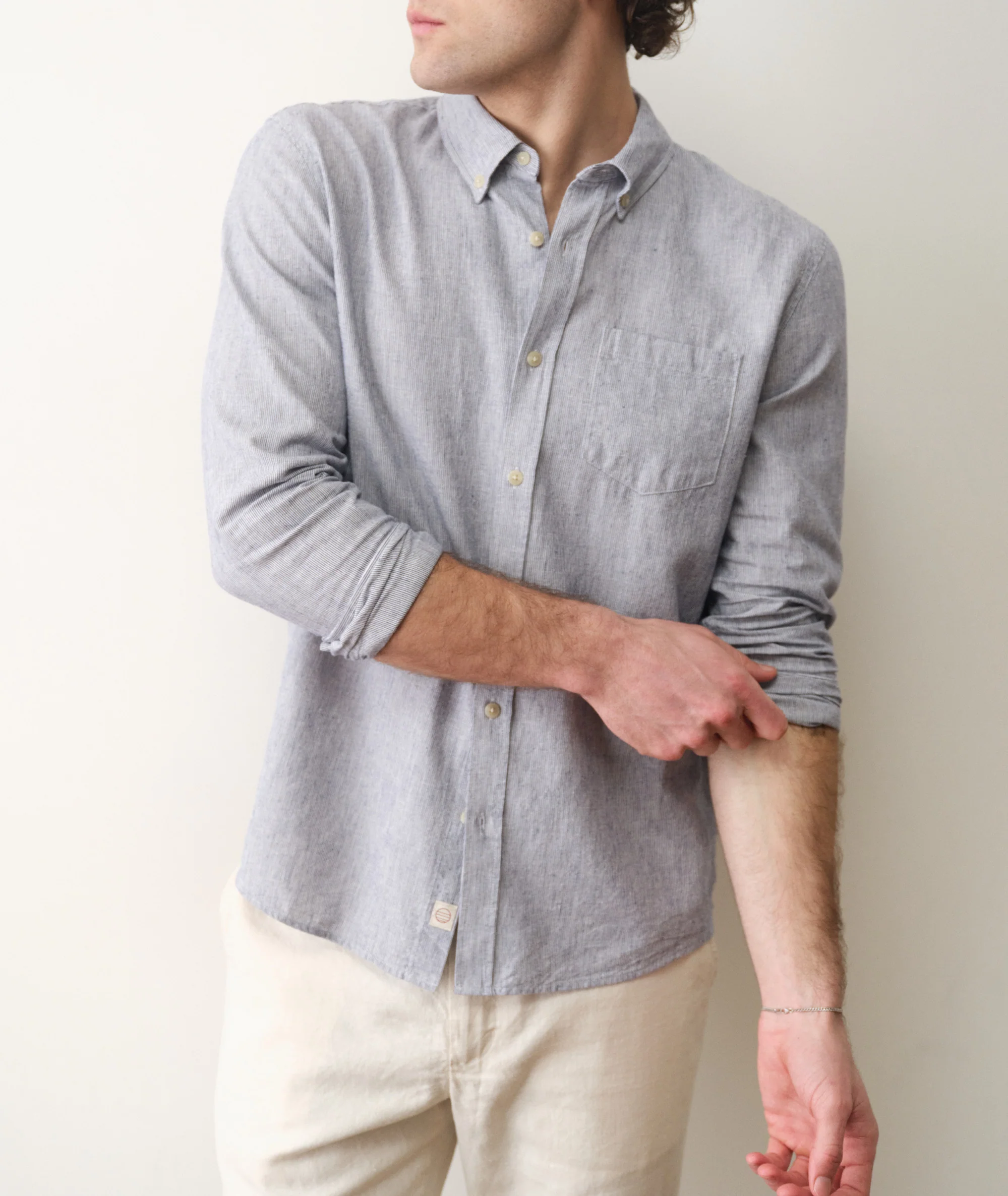 Better-Than-Linen Long Sleeve Shirt - Image 3