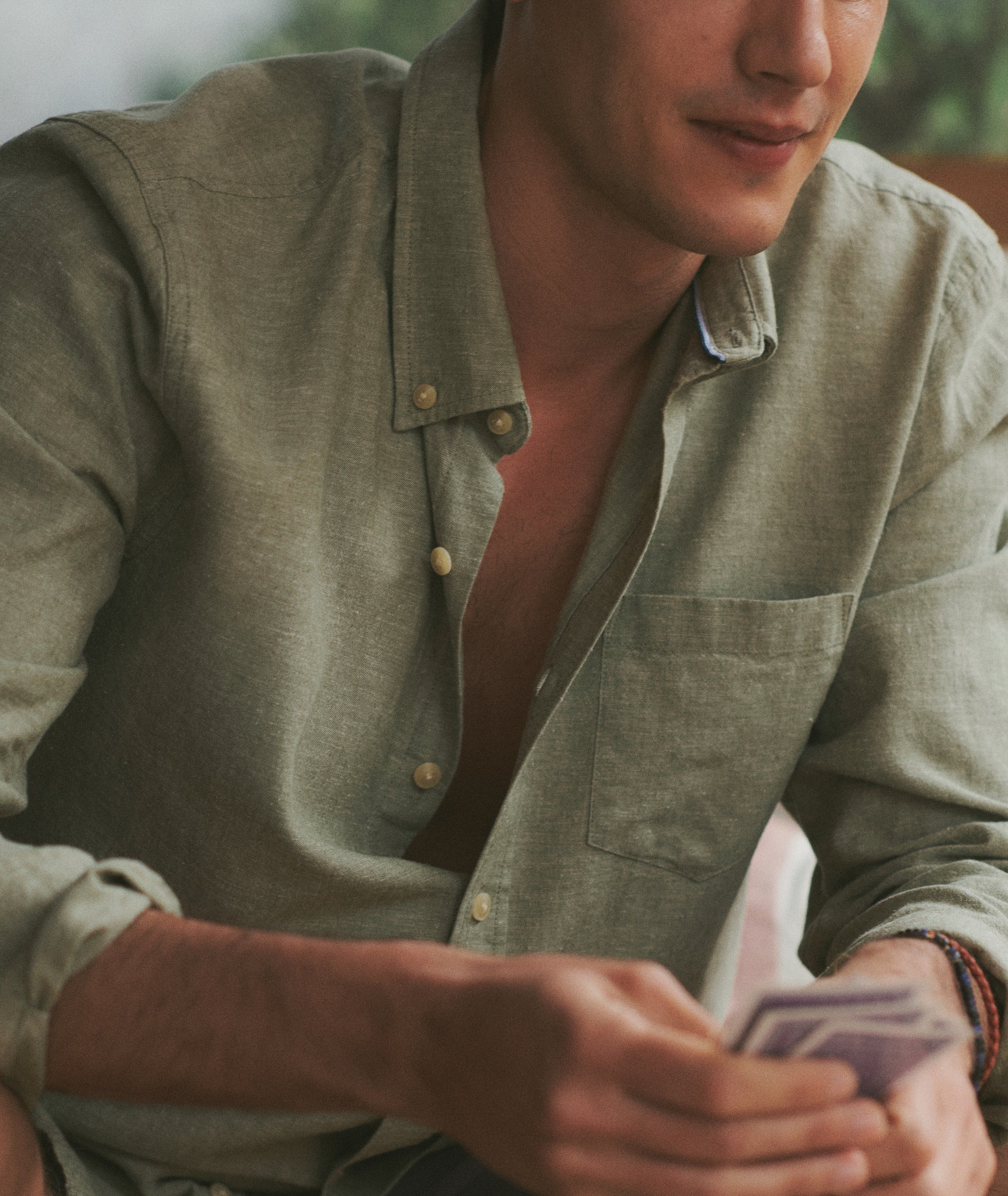 Better-Than-Linen Long Sleeve Shirt - Image 4