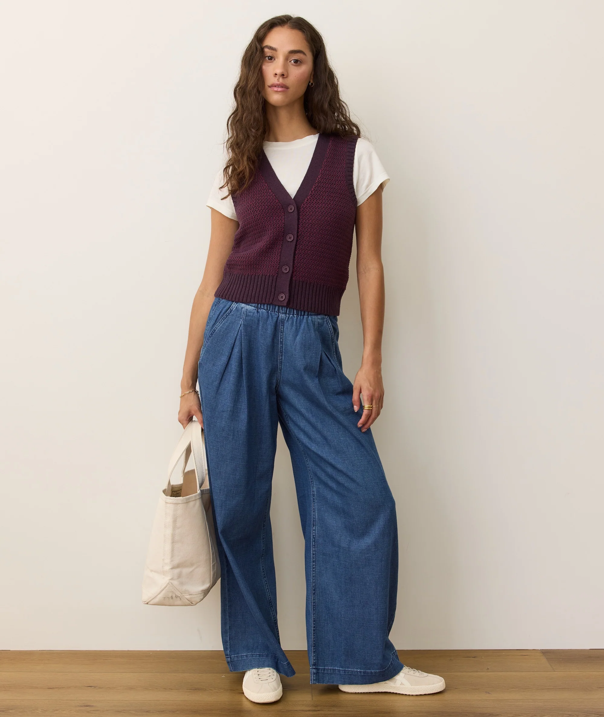 Robin Textured Sweater Vest - Image 4