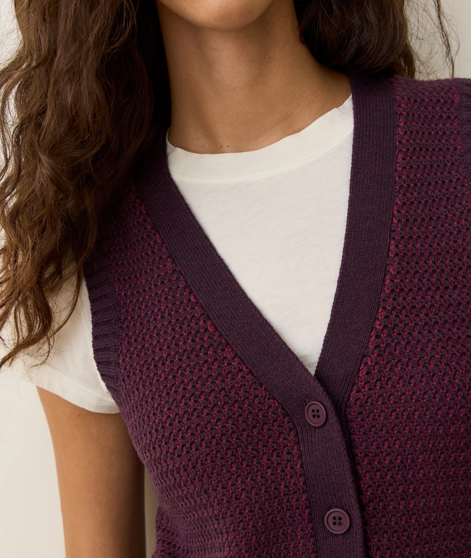 Robin Textured Sweater Vest - Image 5