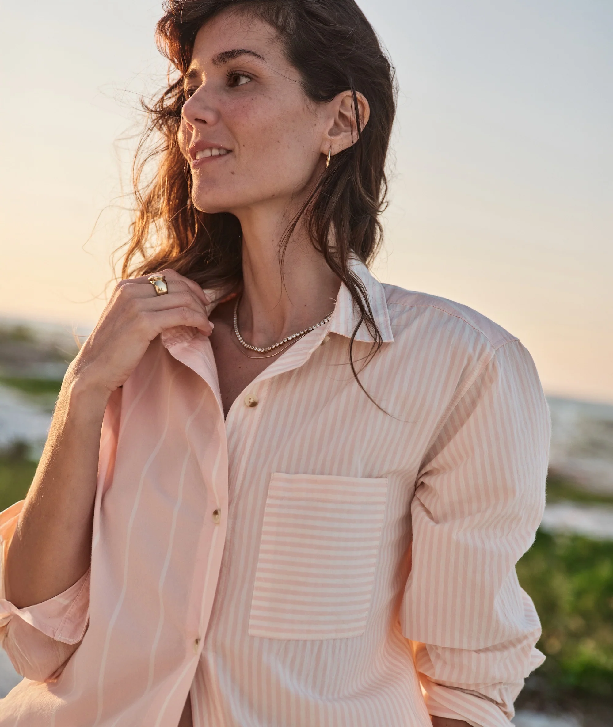 Jane Relaxed Shirt in Cali Poplin - Image 5