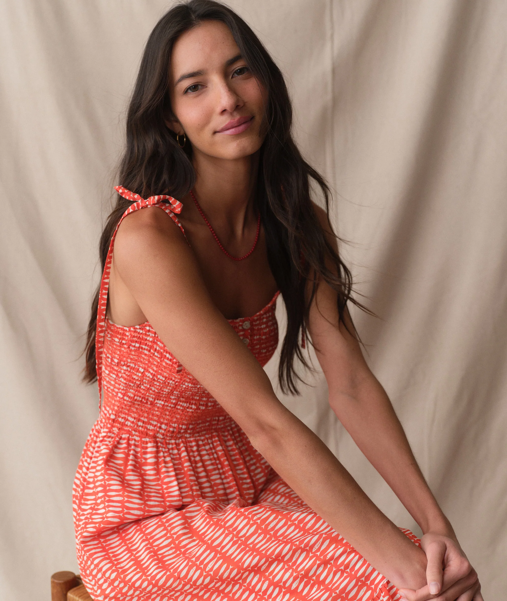 Carmen Smocked Dress - Image 7
