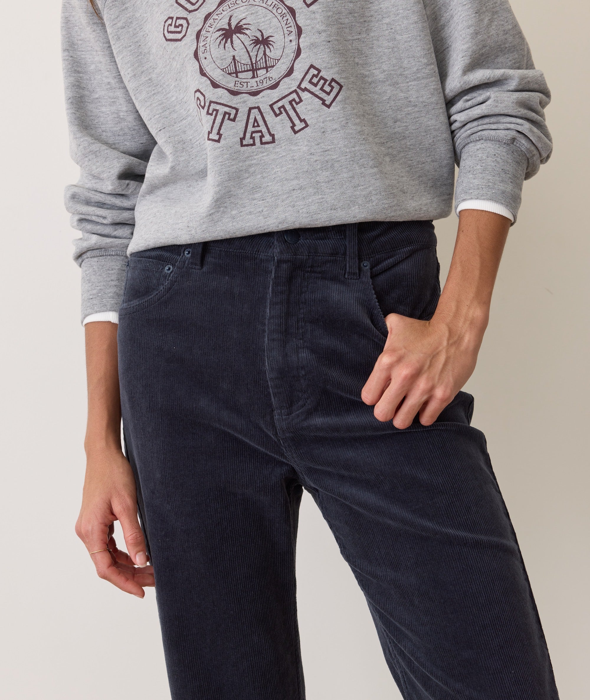 Charlie Corduroy Straight Leg Pant - Image 5