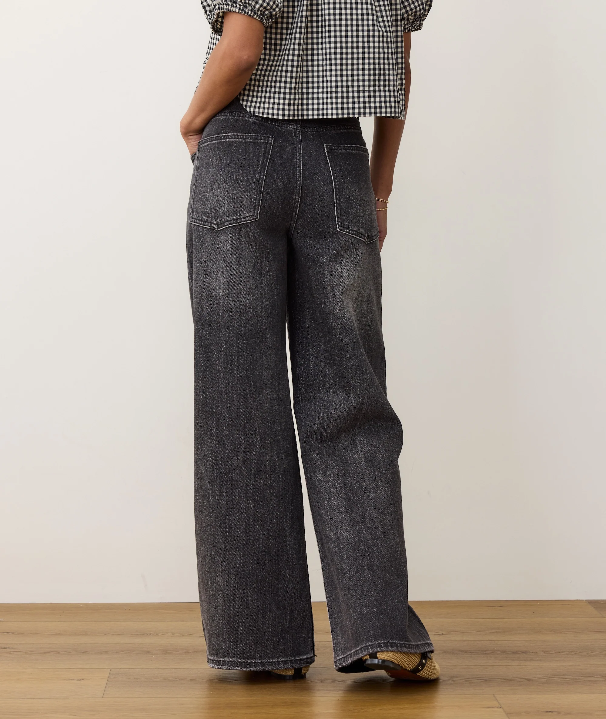 Charlie Denim Wide Leg Pant - Image 3