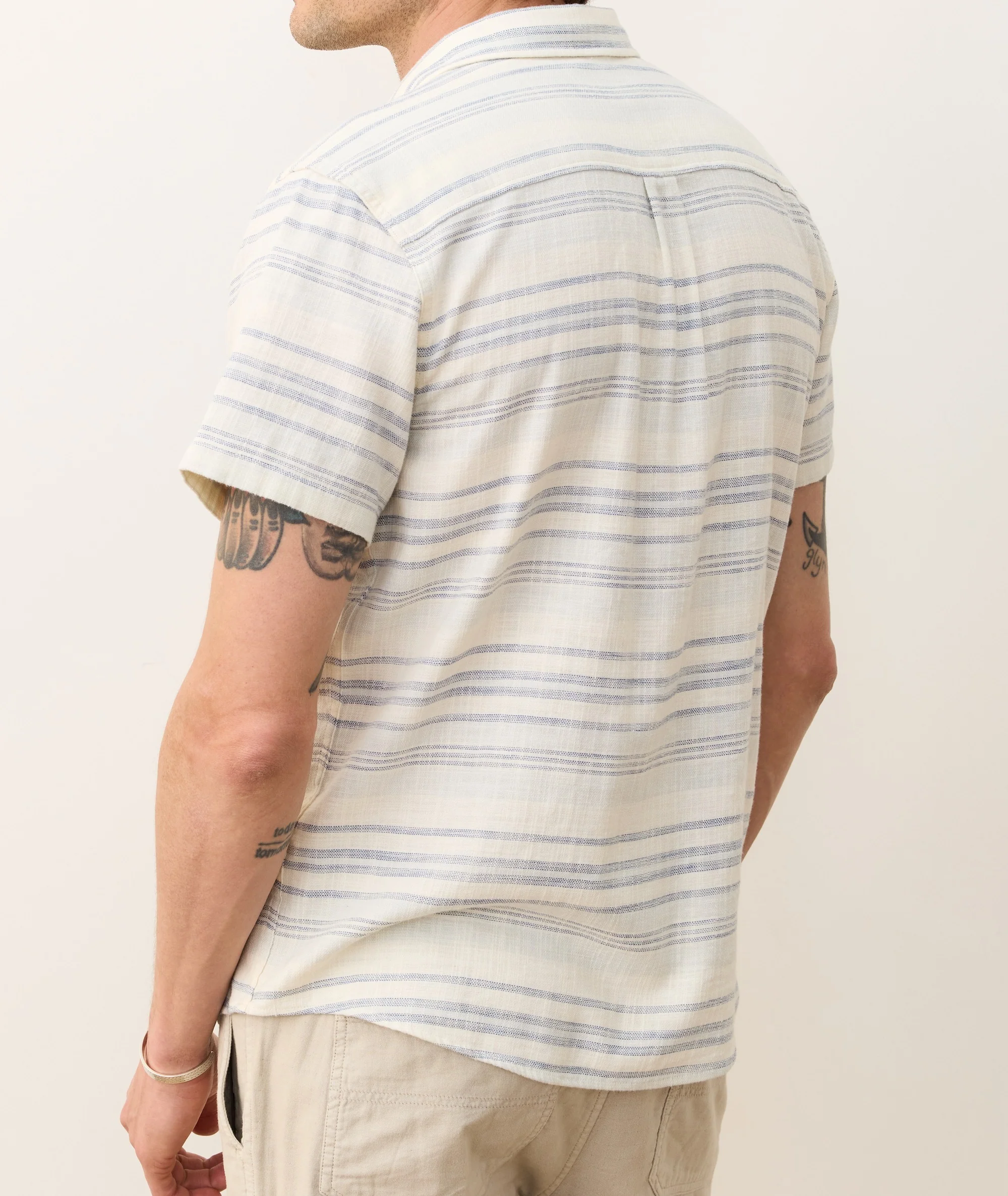 Stretch Selvage Short Sleeve Shirt - Image 5