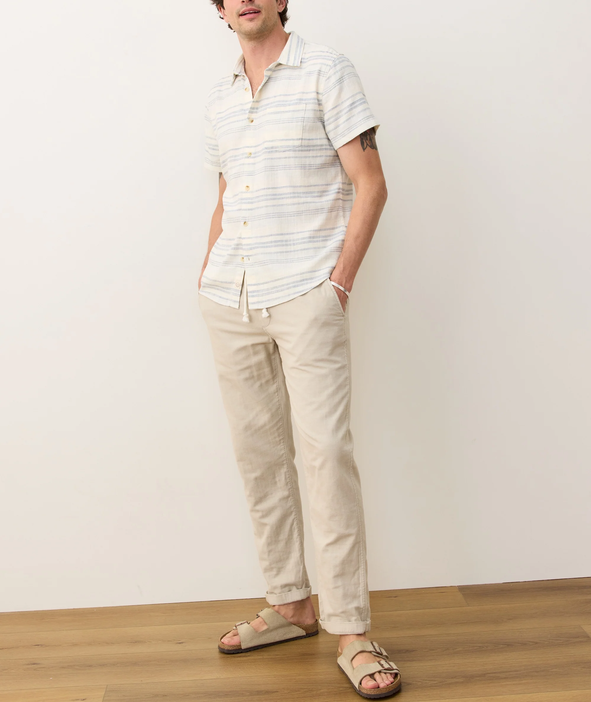 Stretch Selvage Short Sleeve Shirt - Image 6