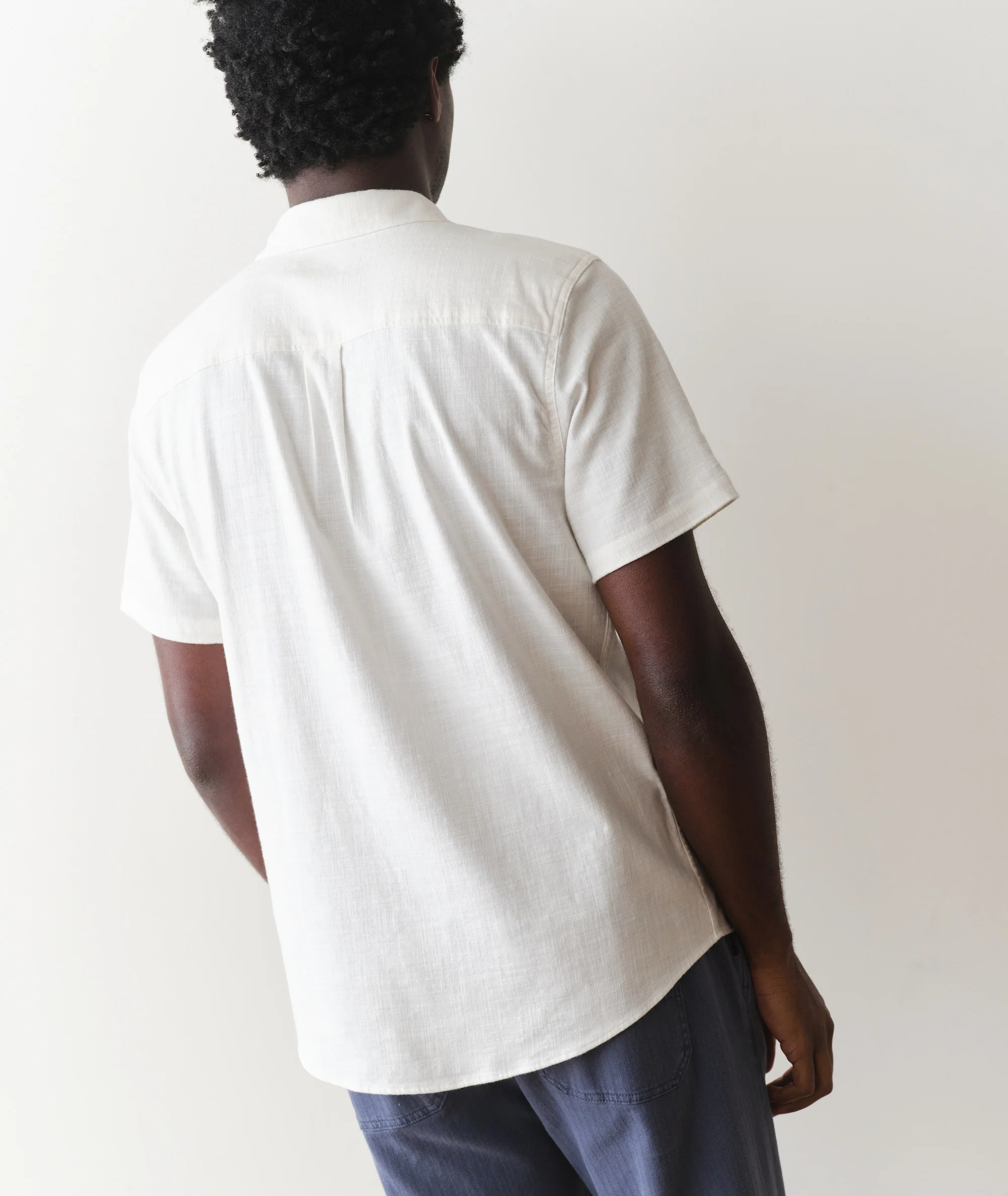 Stretch Selvage Short Sleeve Shirt - Image 6