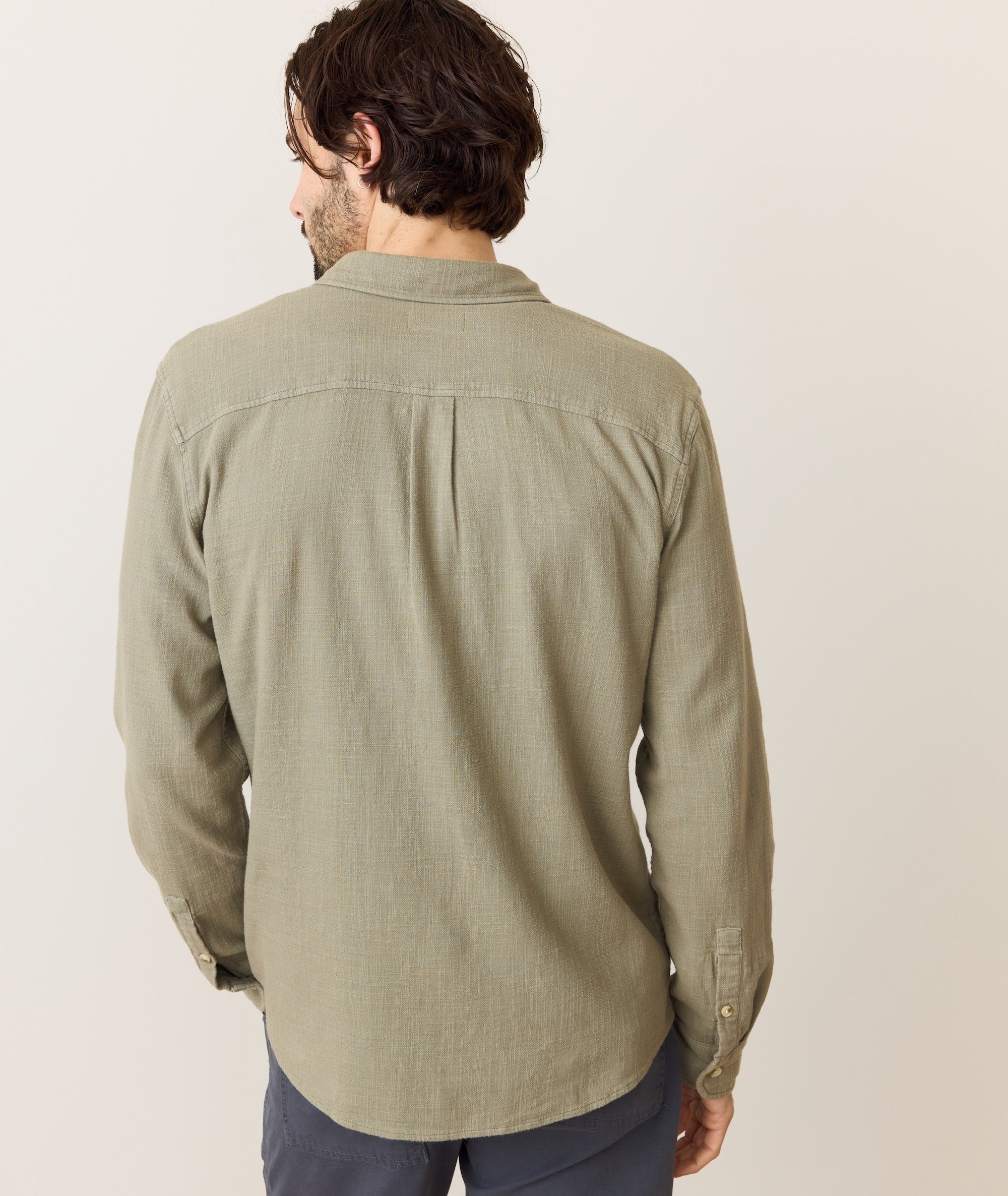Stretch Selvage Long Sleeve Shirt - Image 3