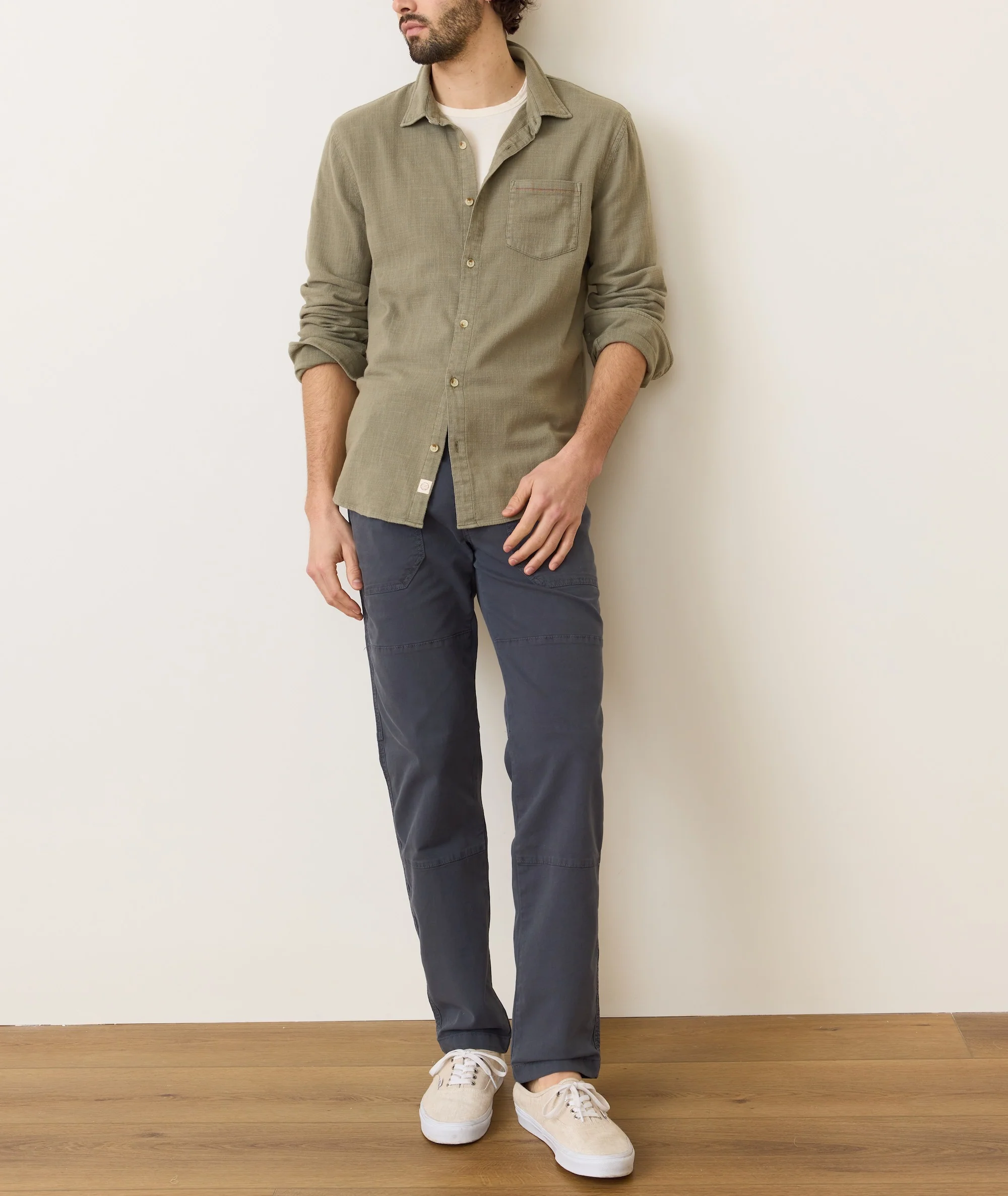 Stretch Selvage Long Sleeve Shirt - Image 6