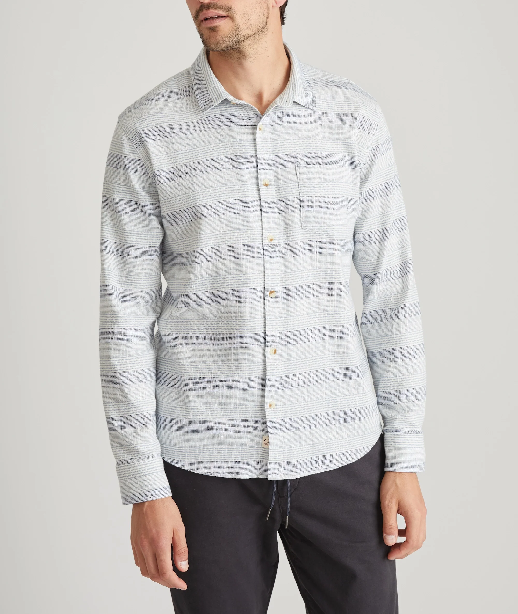 Stretch Selvage Long Sleeve Shirt - Image 5