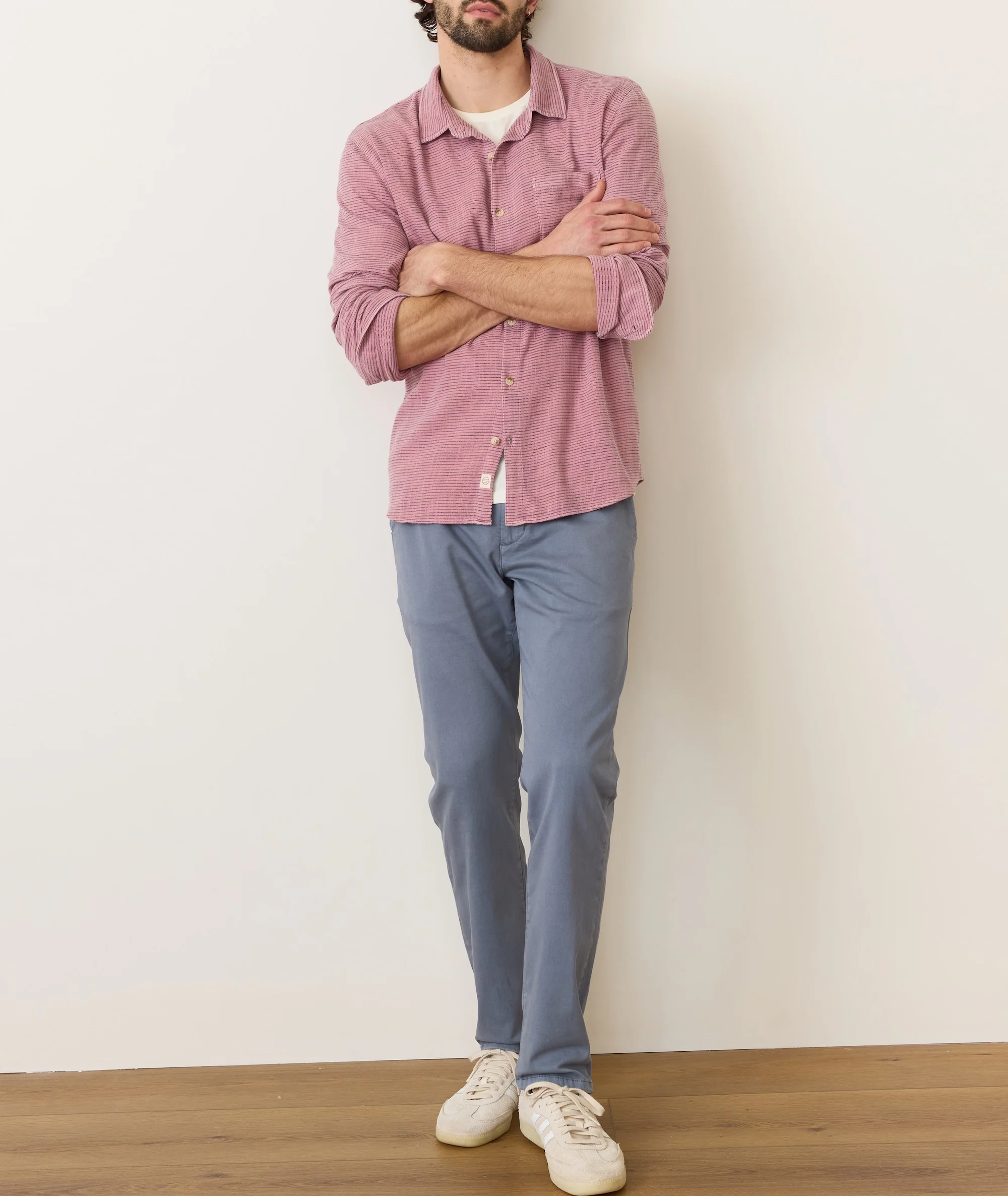 Stretch Selvage Long Sleeve Shirt - Image 6