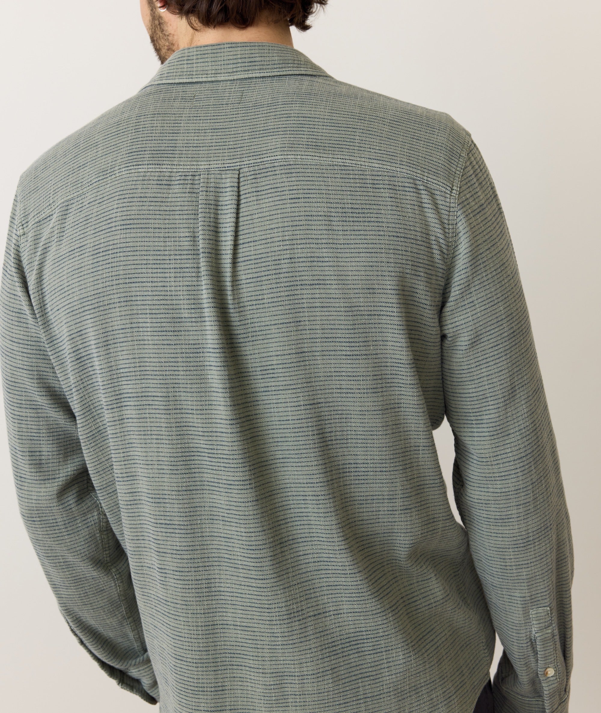 Stretch Selvage Long Sleeve Shirt - Image 4