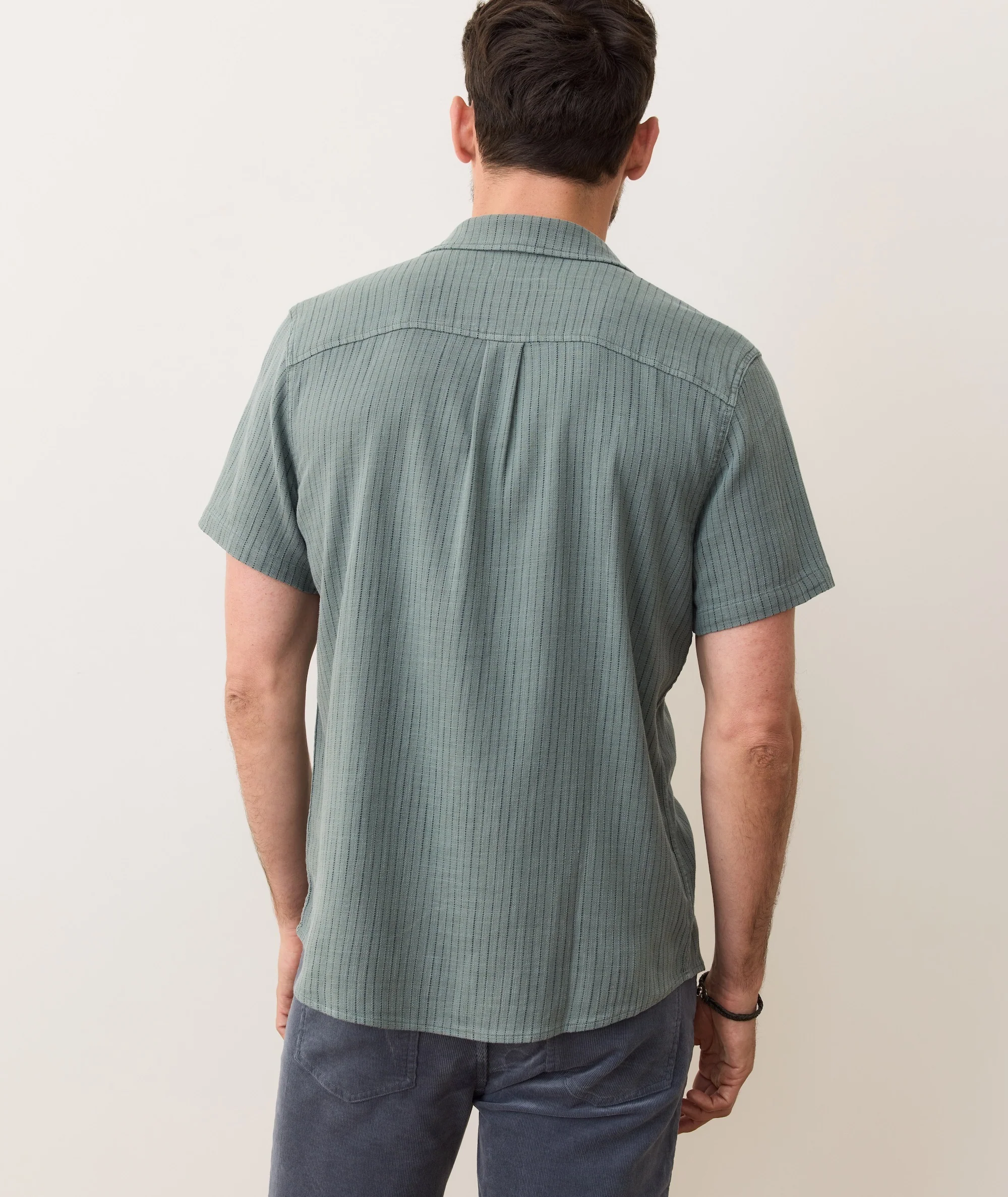Stretch Selvage Short Sleeve Shirt - Image 6