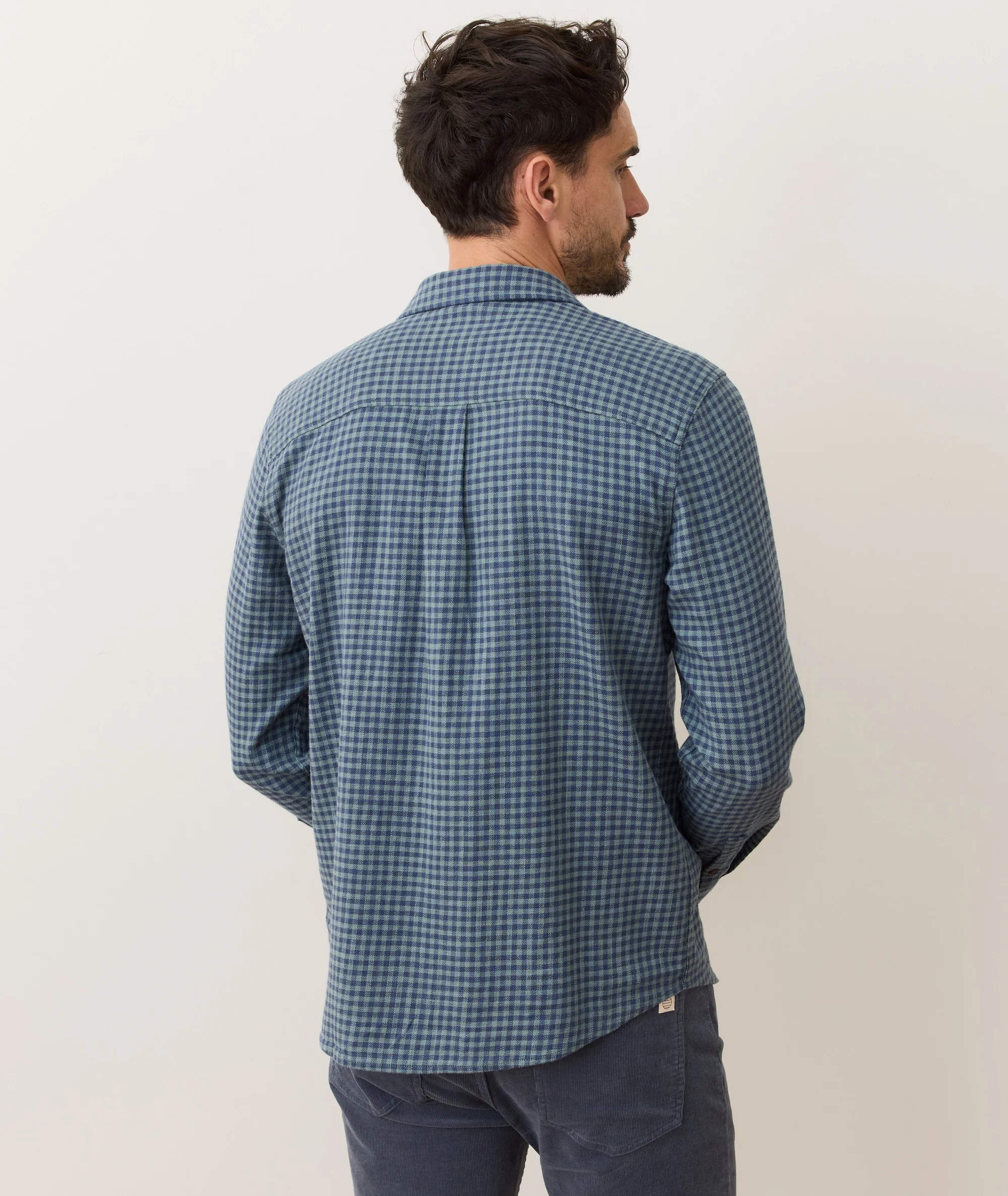 Stretch Selvage Long Sleeve Shirt - Image 9