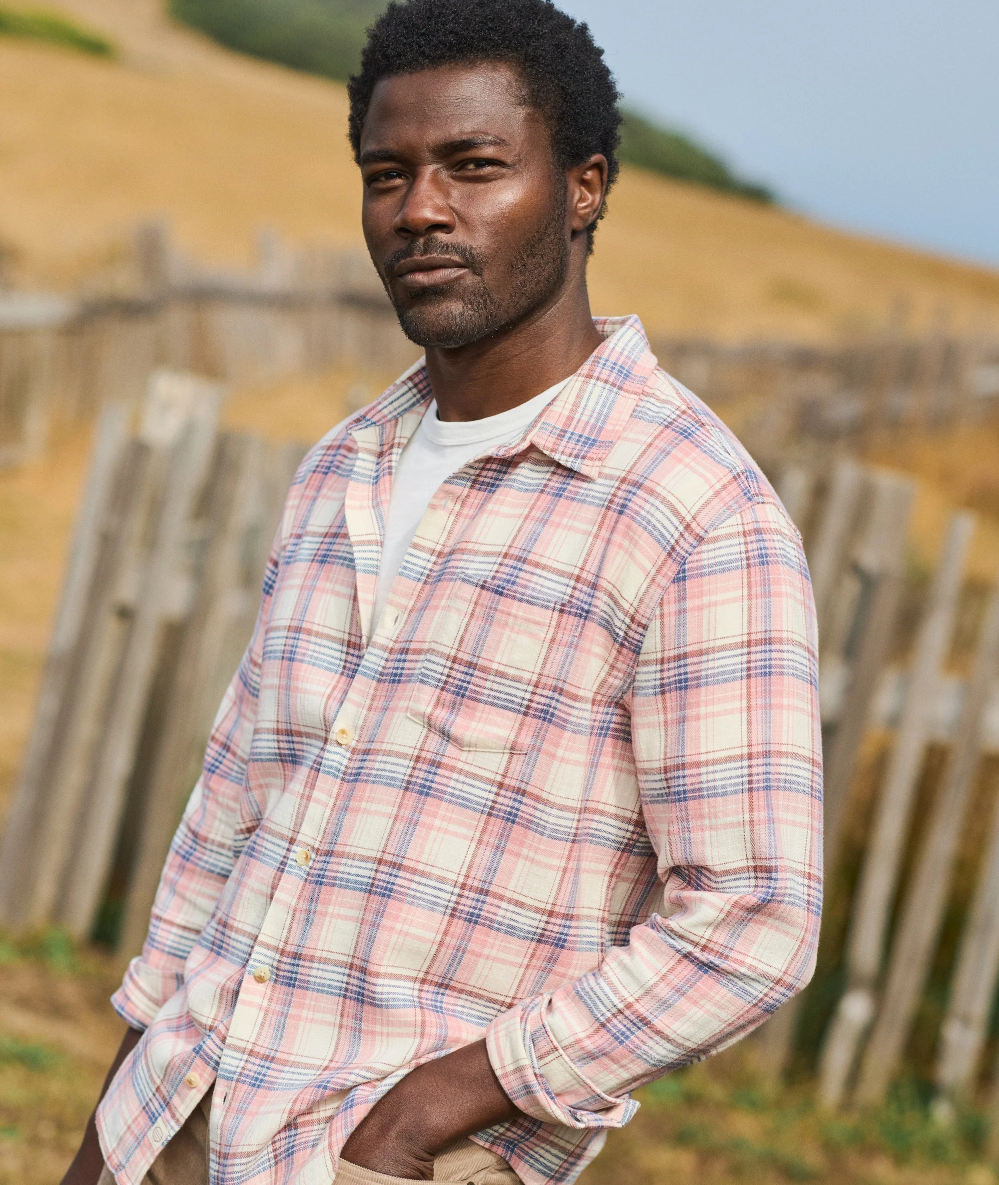 Stretch Selvage Long Sleeve Shirt - Image 2