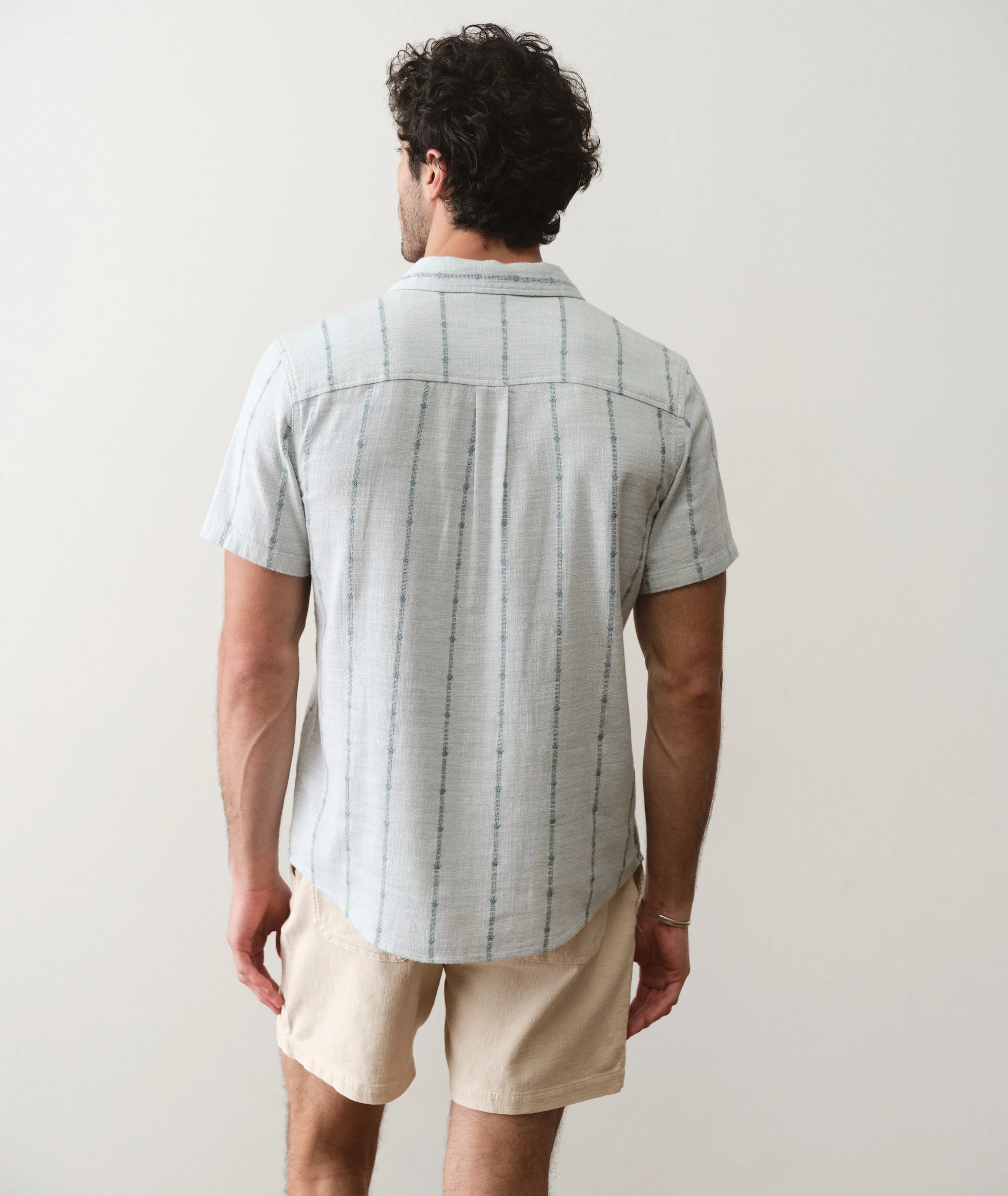 Stretch Selvage Short Sleeve Shirt - Image 6